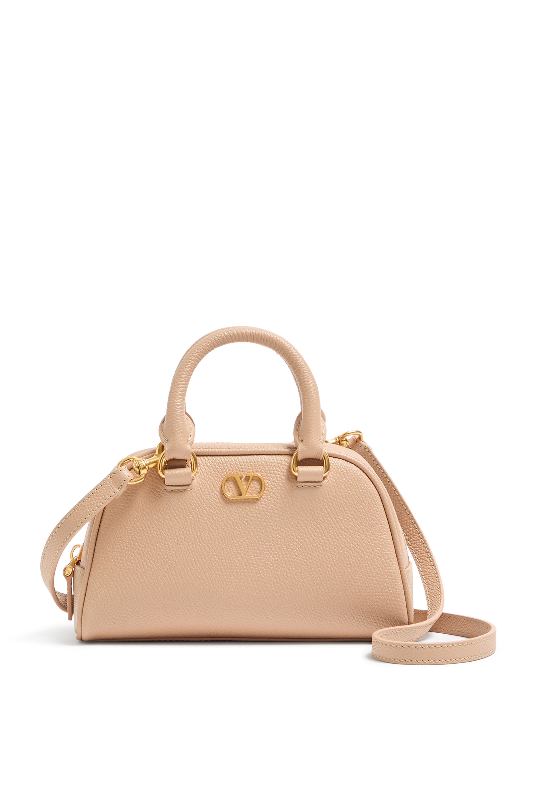 حقيبة بولينج صغيرة بحلية شعار الماركة