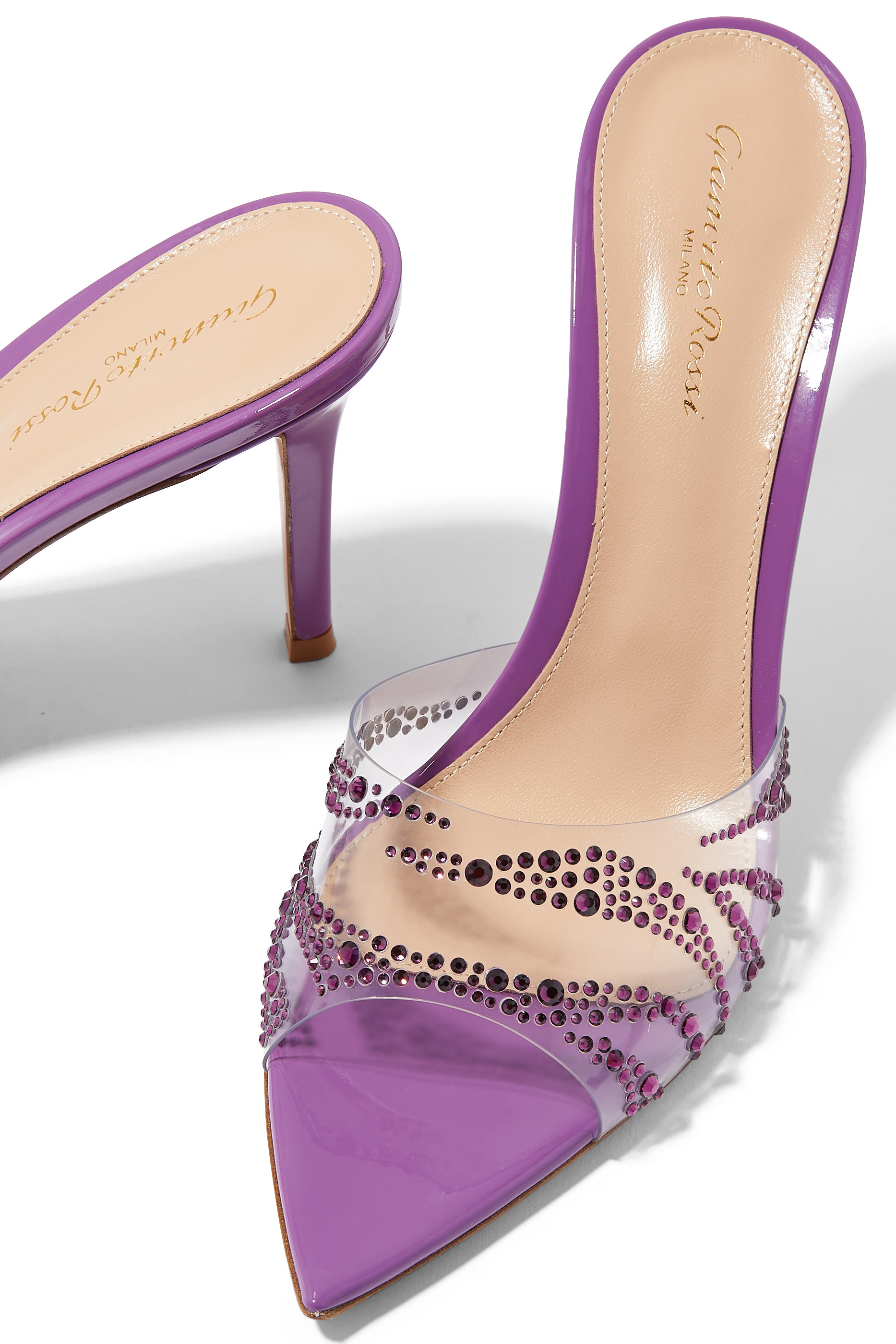 حذاء ايل زيبرا 100 جلد مفتوح من الخلف