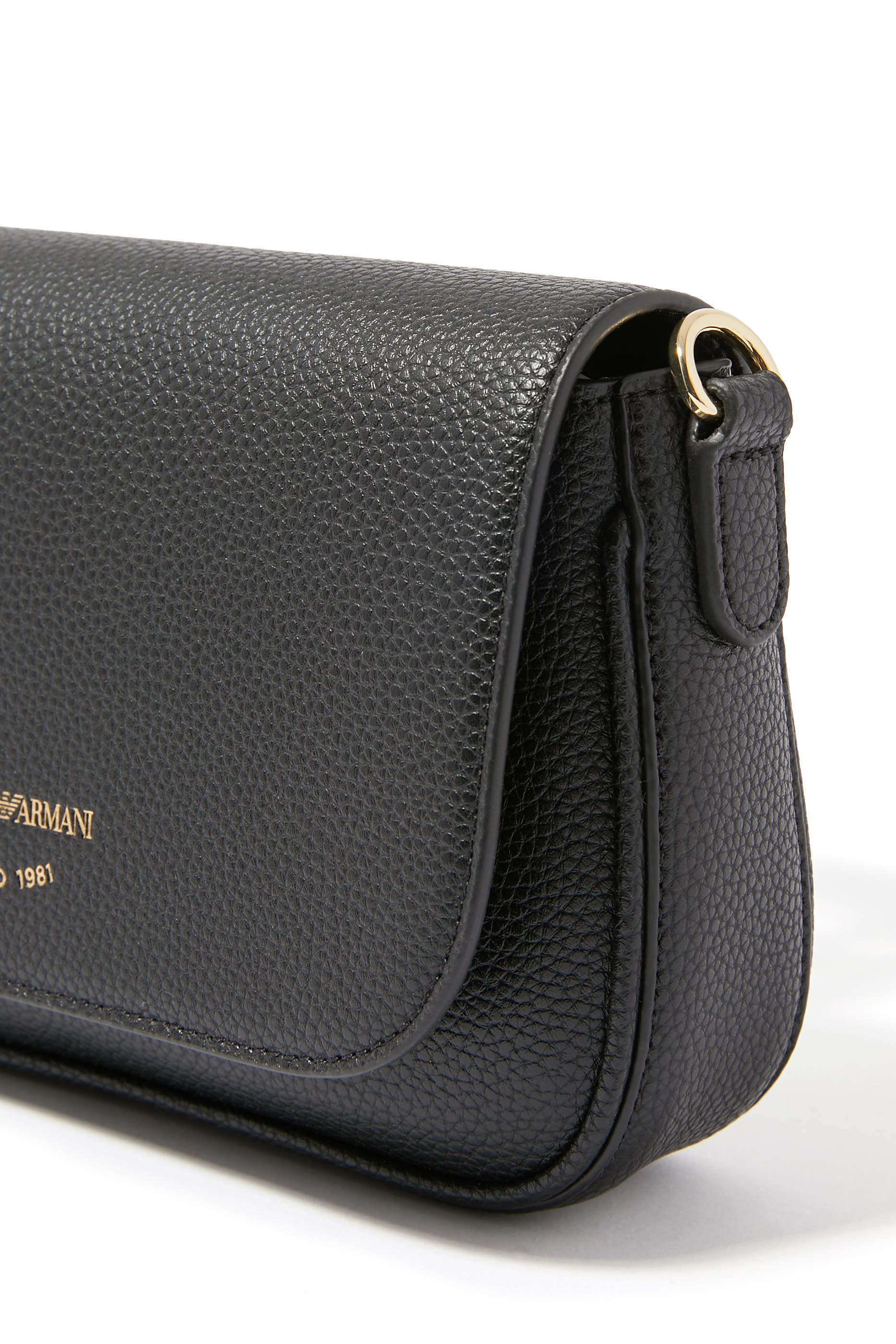 حقيبة كتف صغيرة بطبعة جلد غزال جلد صناعي