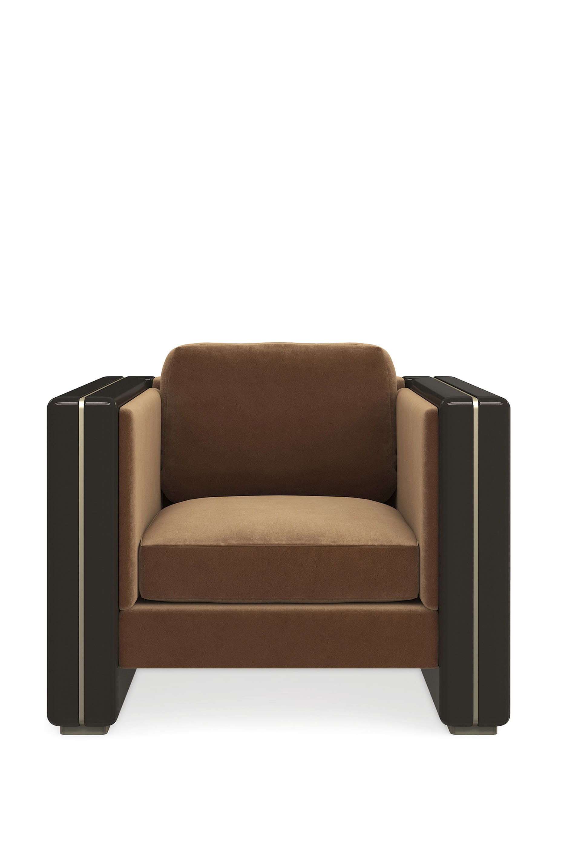 كرسي جيلي تشوكوليت بمسند ذراعين