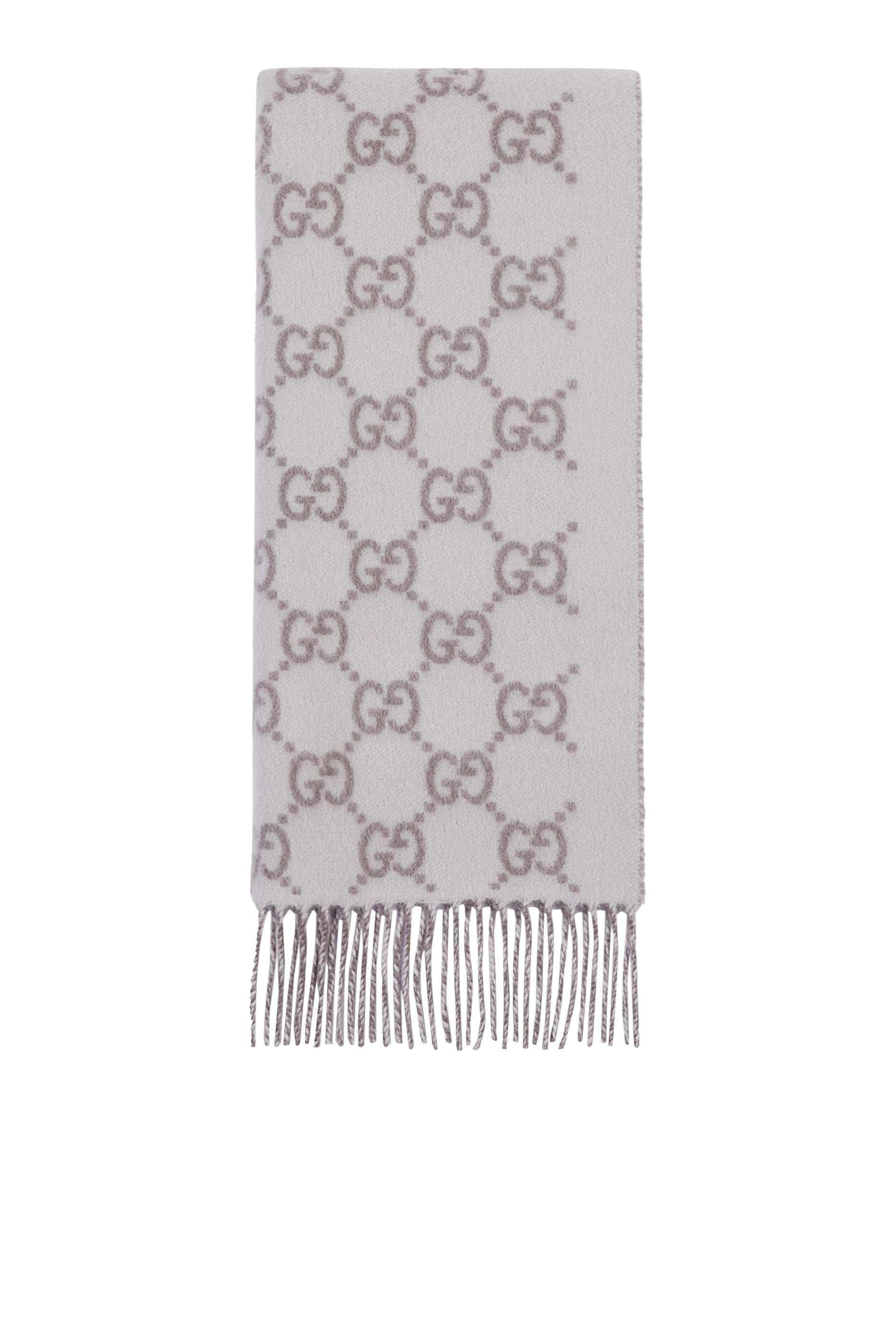 وشاح بنقشة حرفي شعار الماركة كشمير