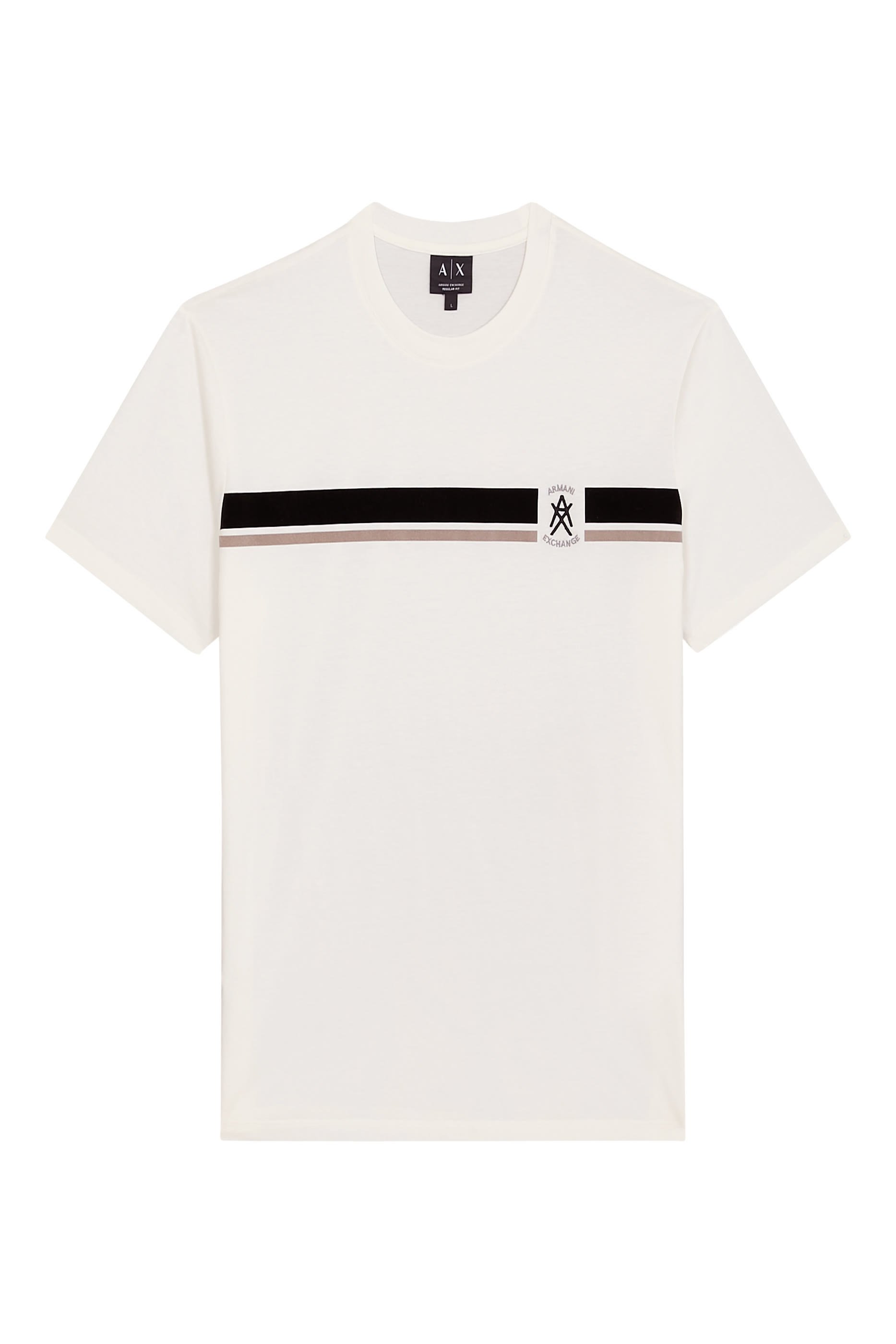 تيشيرت بشعار حرفي الماركة