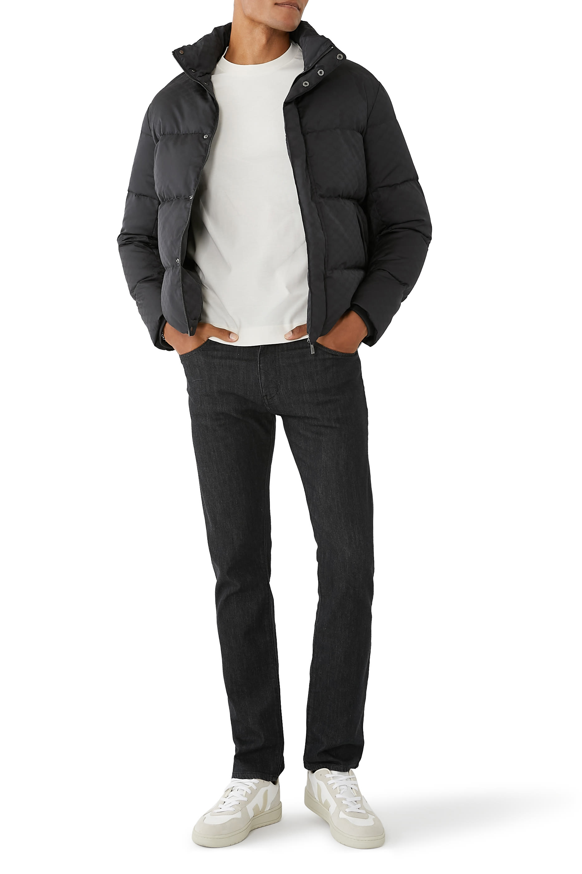 جاكيت بافر مبطن نايلون