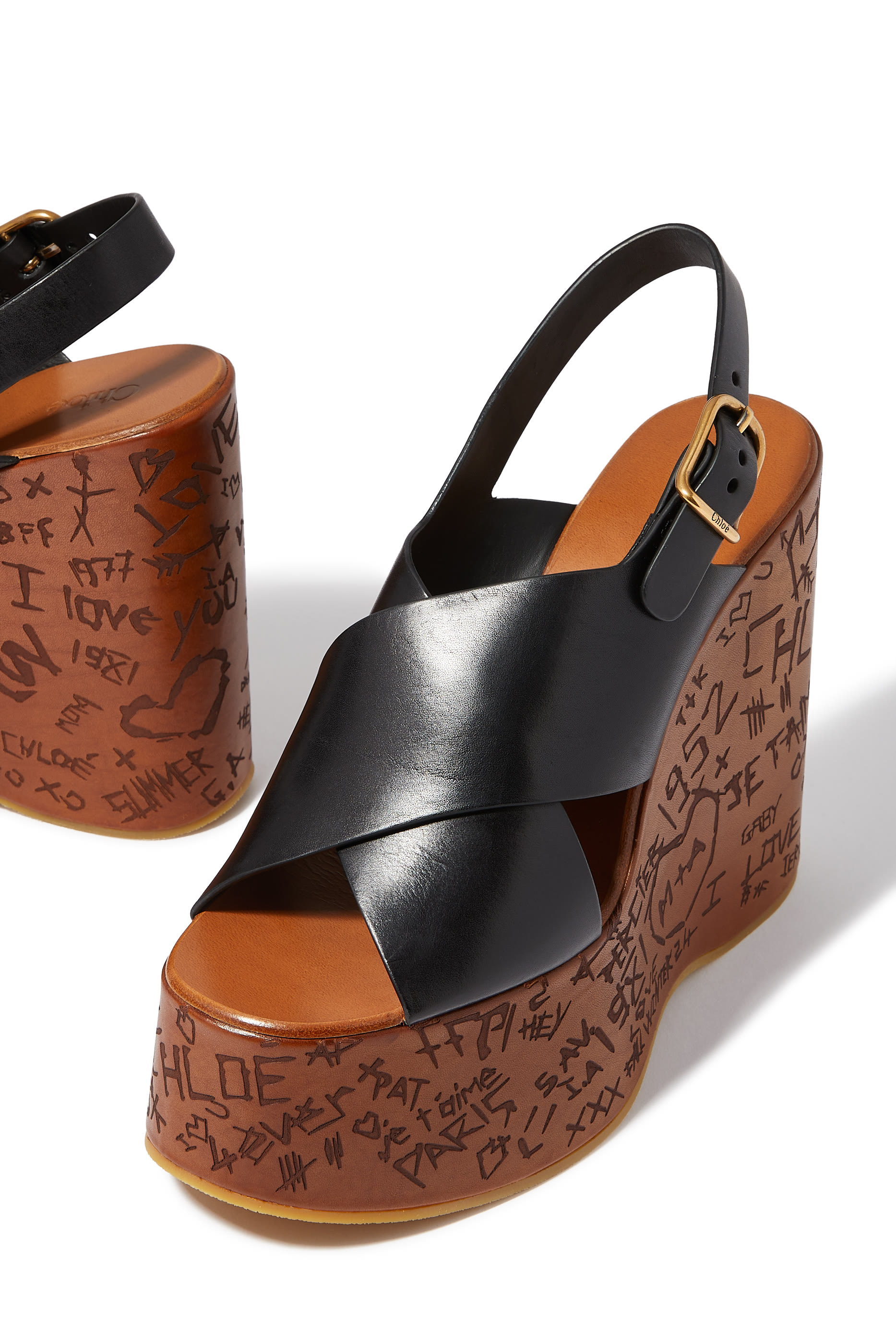 صندل ماكسيم 130 بكعب ويدج