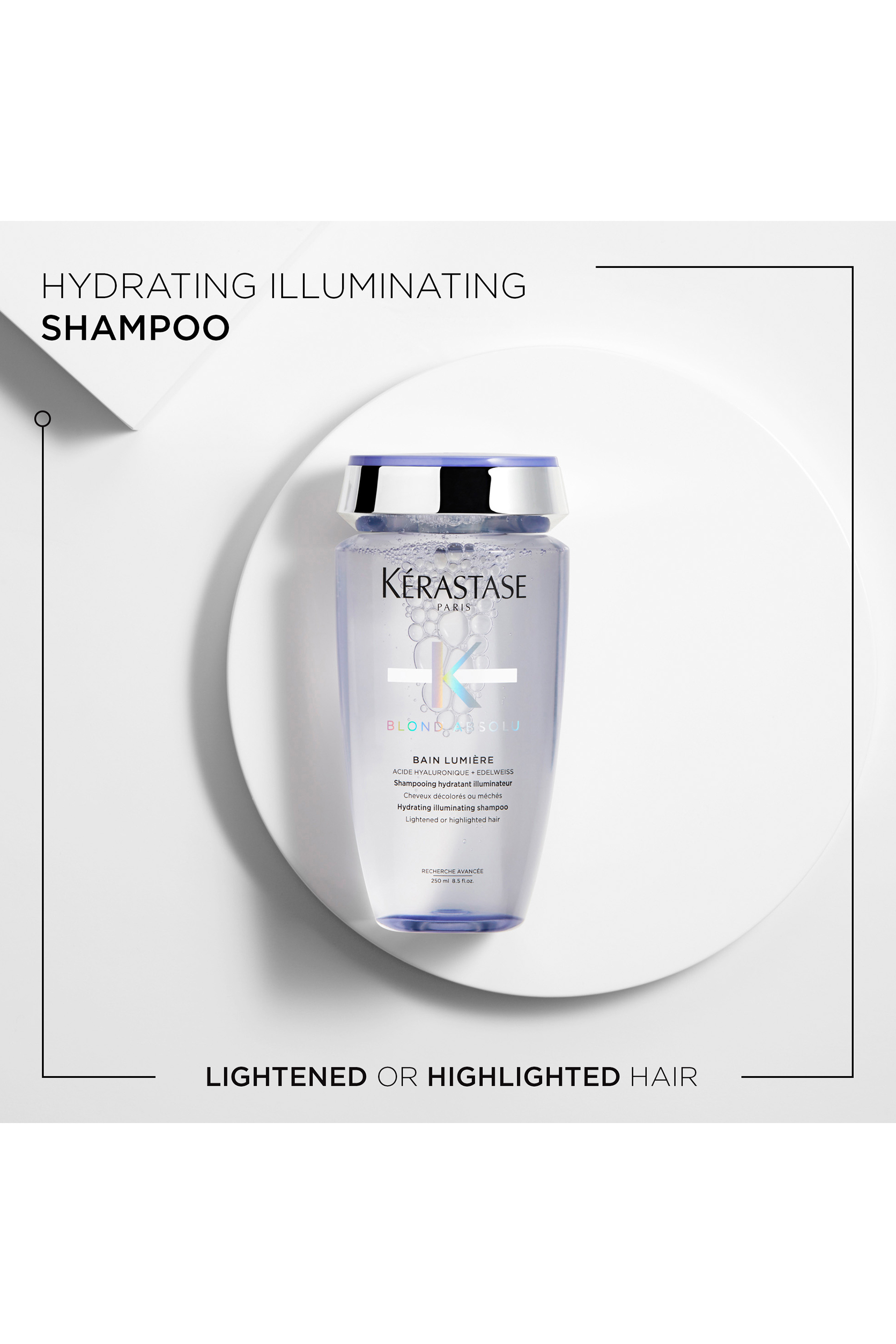 شامبو أبسولو بين لوميير للشعر الأشقر