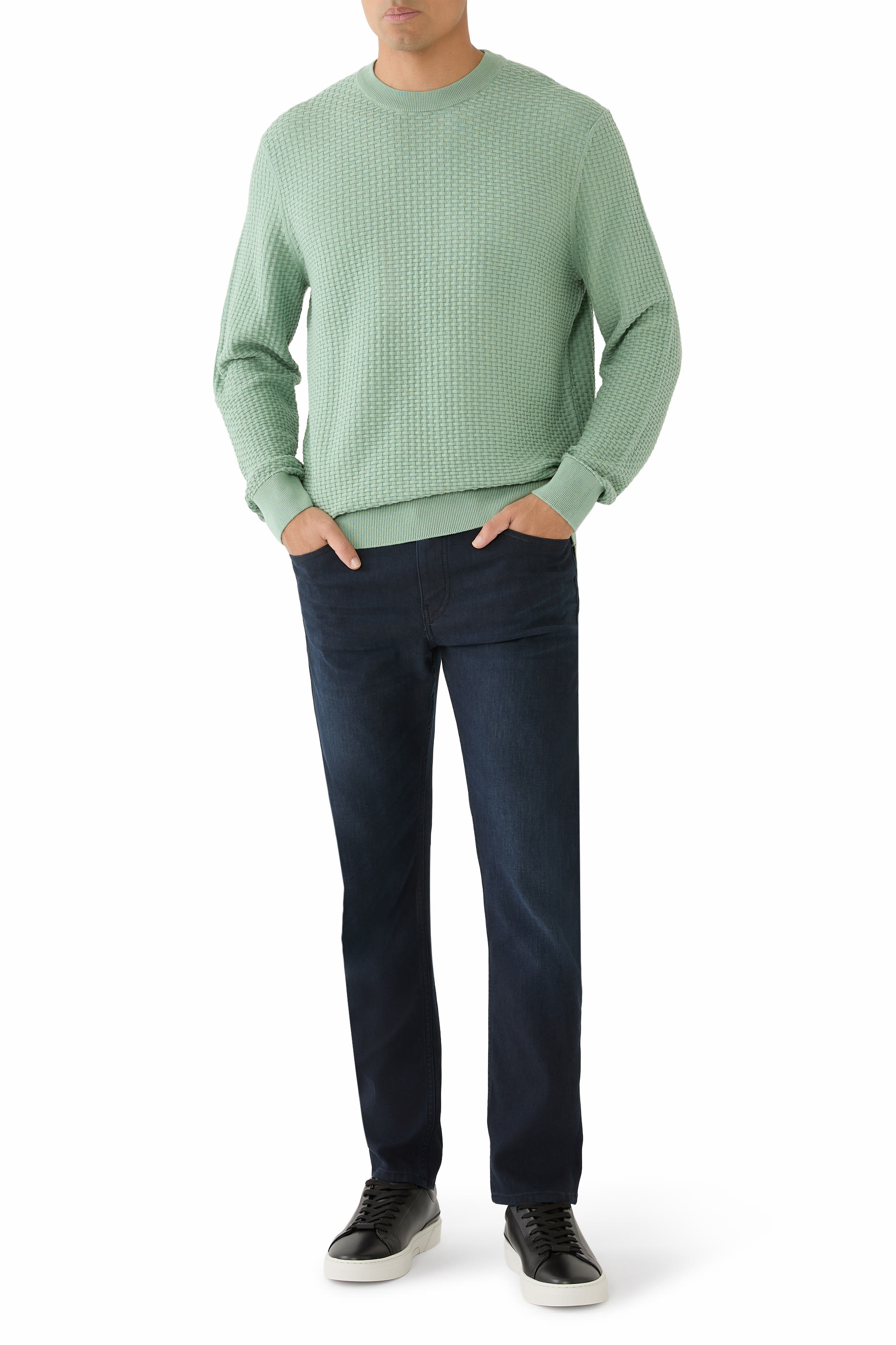 كنزة ايتش-إمبيرتو منسوجة