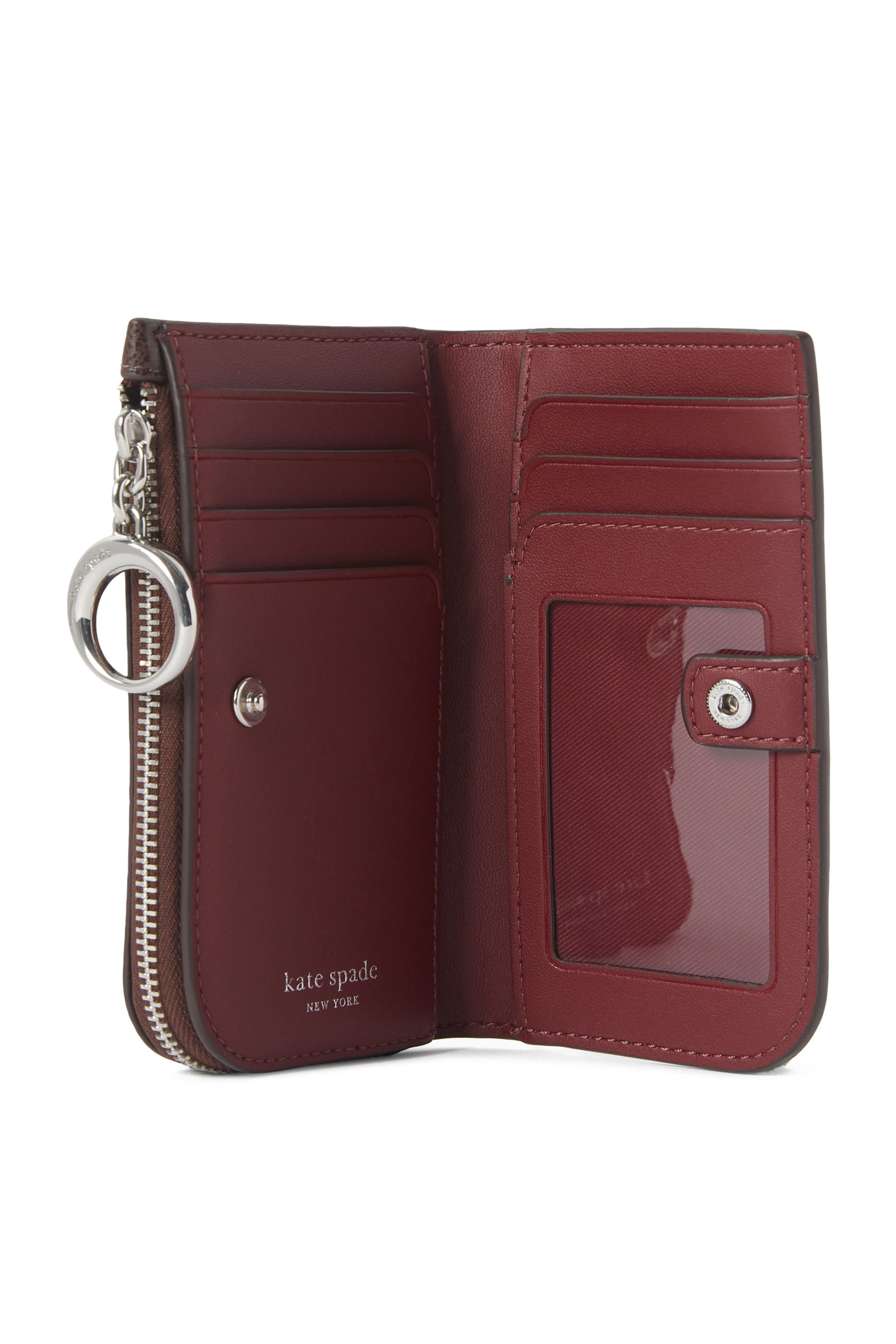 محفظة هالو لامعة ثنائية الطي