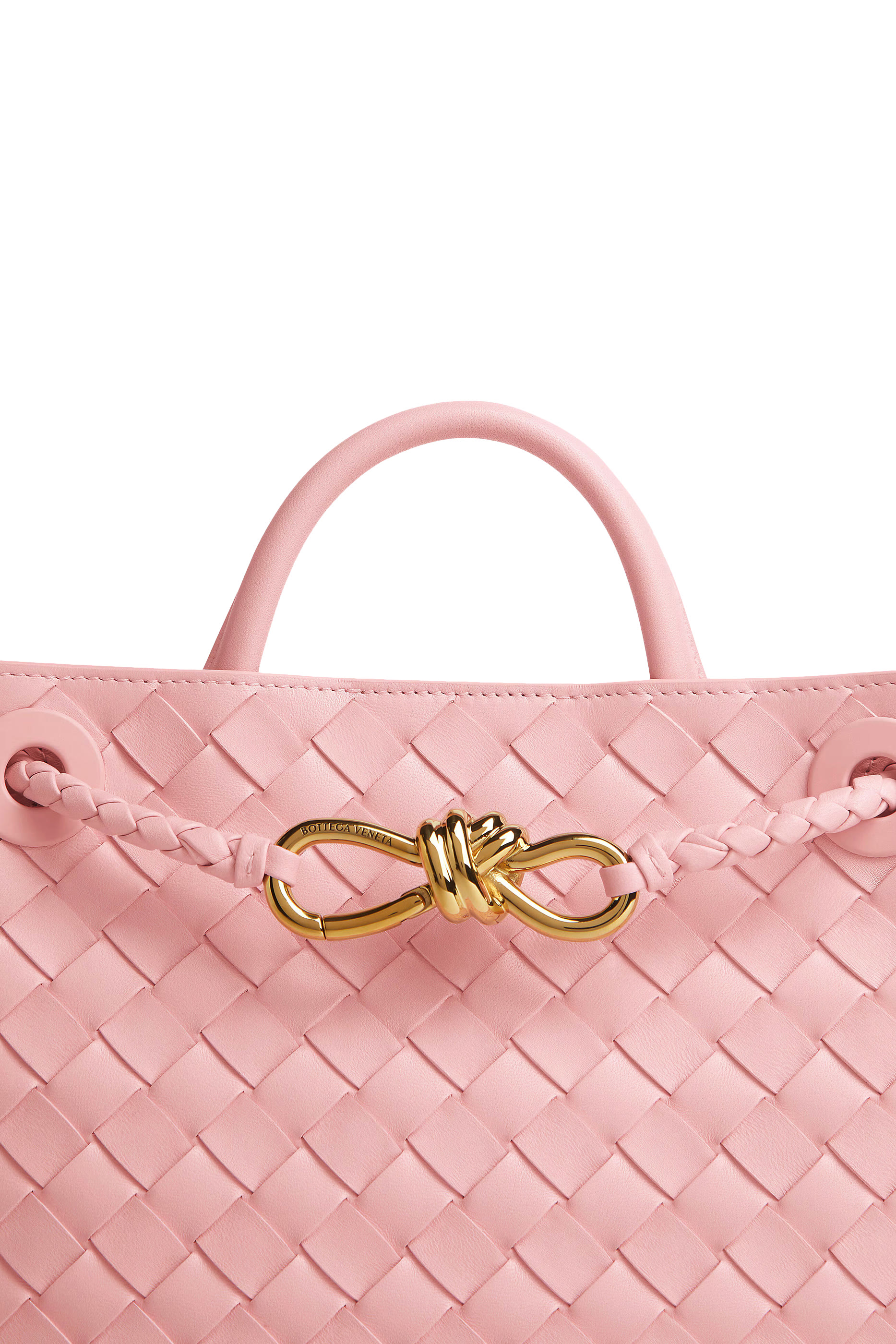 حقيبة أنديامو صغيرة جلد مجدول