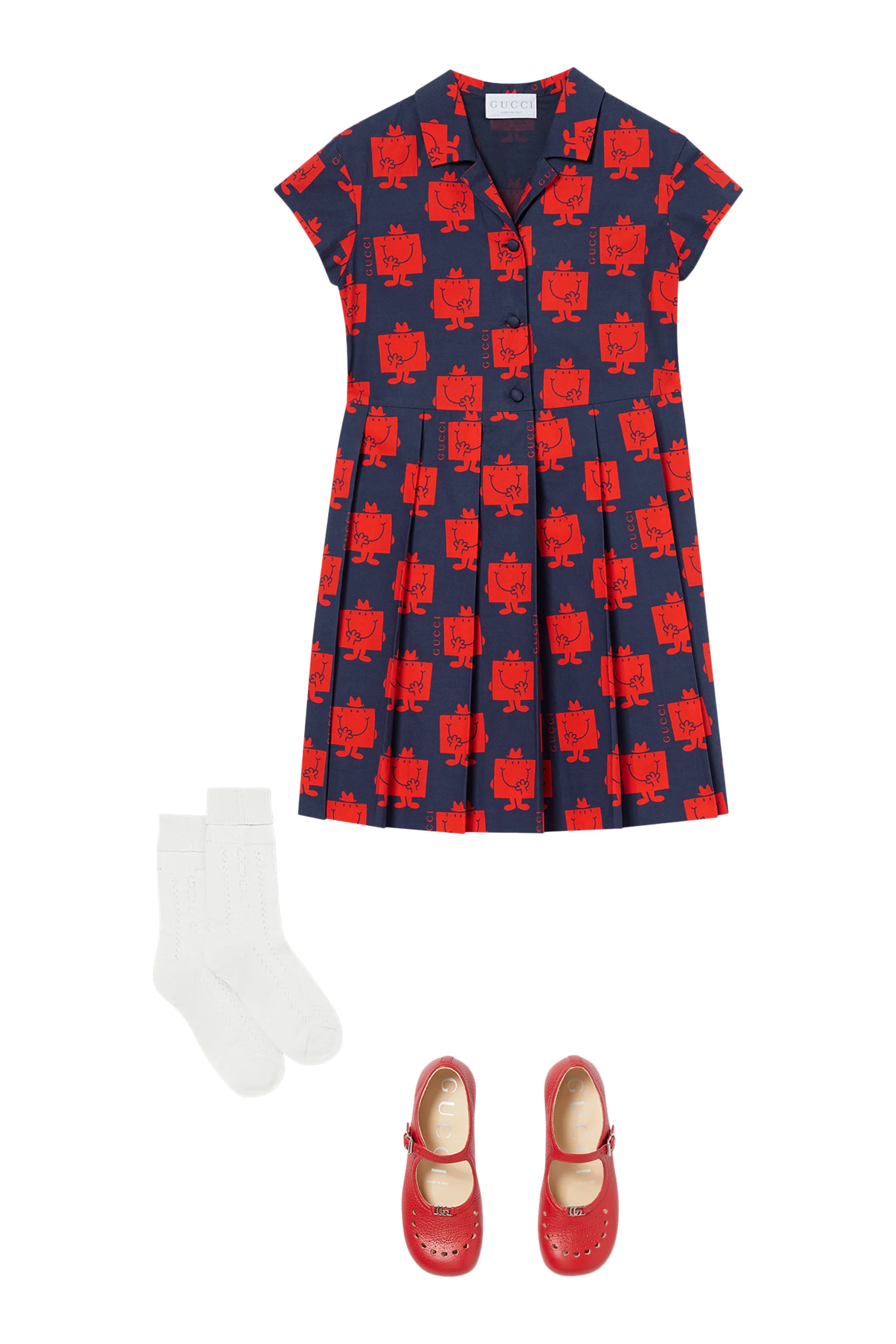 فستان مستر سترونغ بتصميم قميص للأطفال