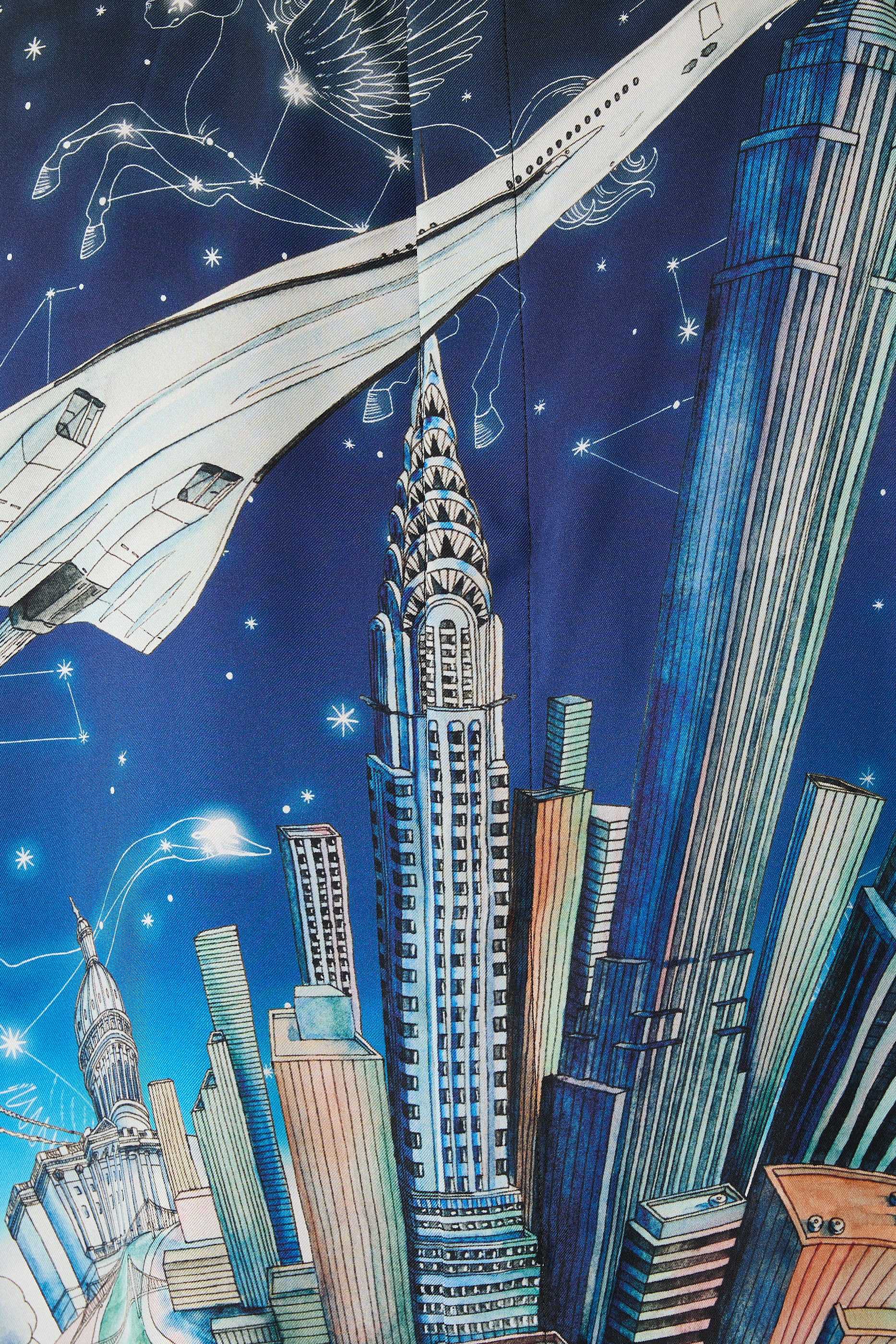 Vol de Nuit Silk Shirt