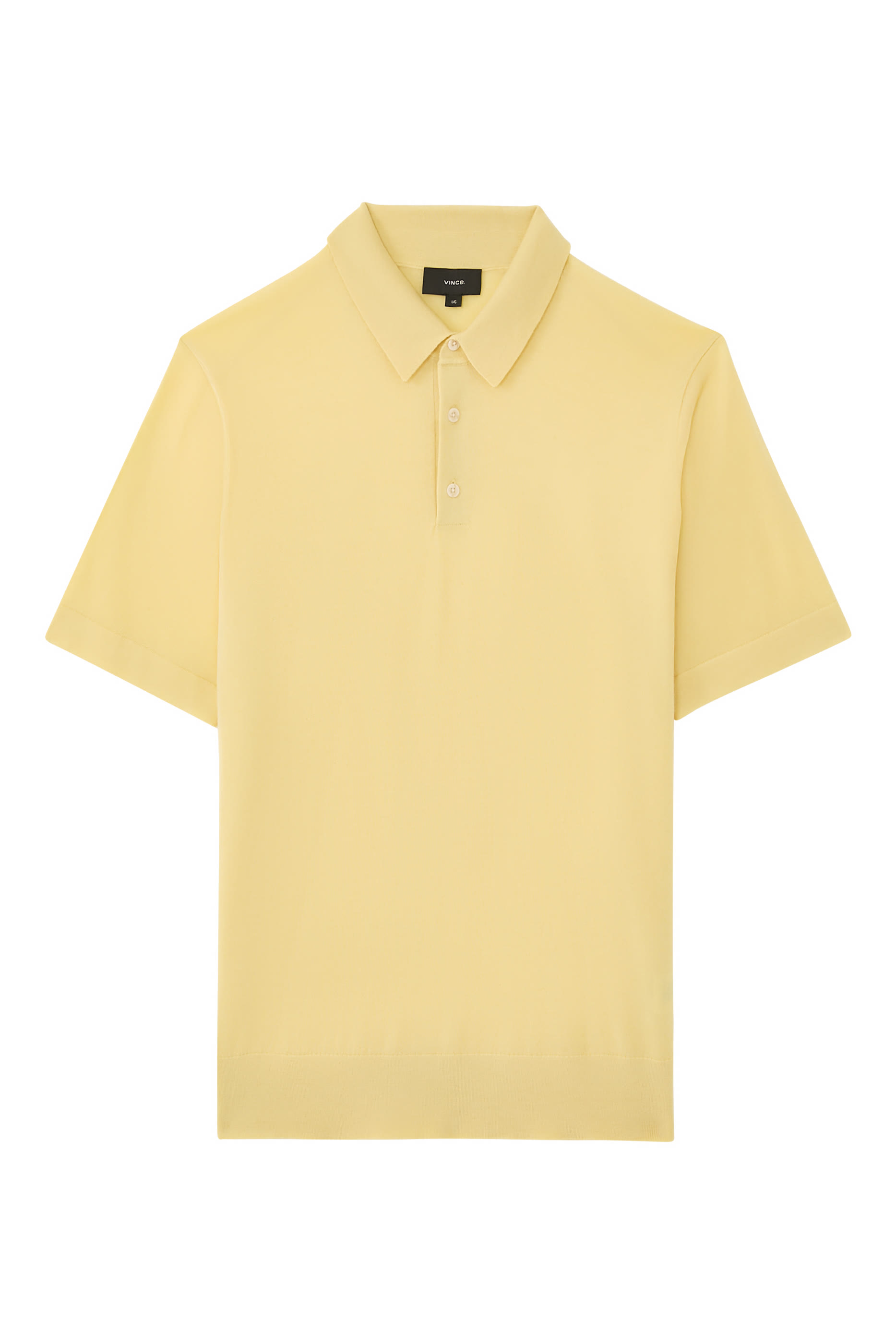 Featherweight Merino Wool-Cashmere Polo Sweater