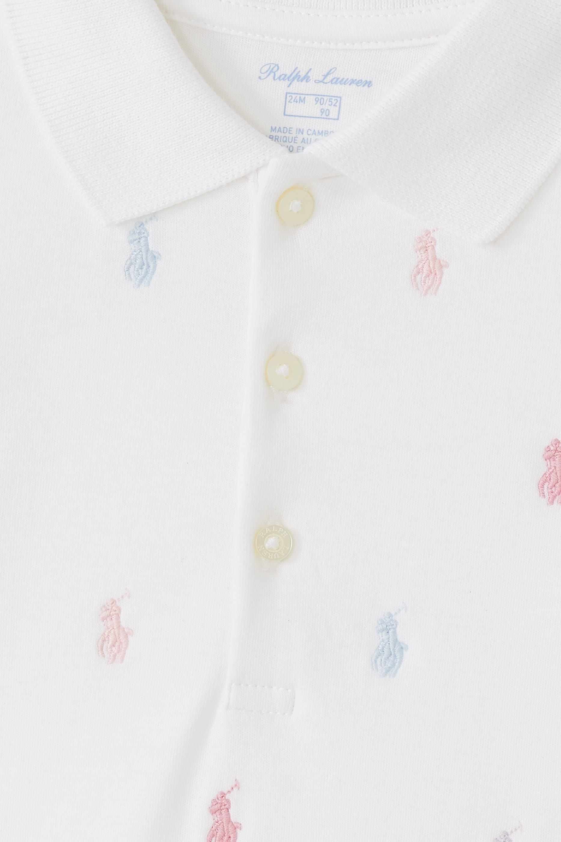 فستان بولو بكشكش مع سروال تحتي