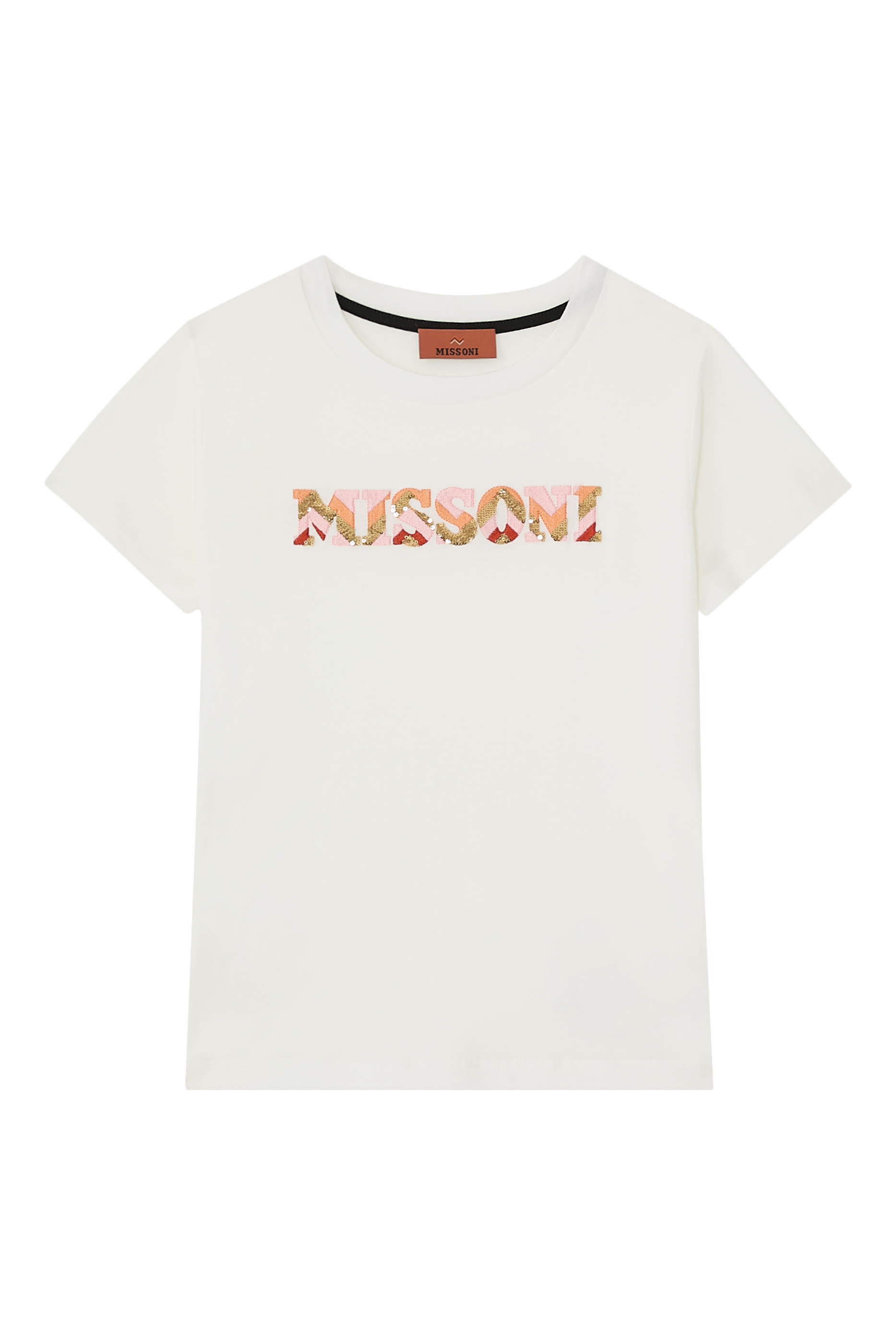 تيشيرت بشعار الماركة للأطفال