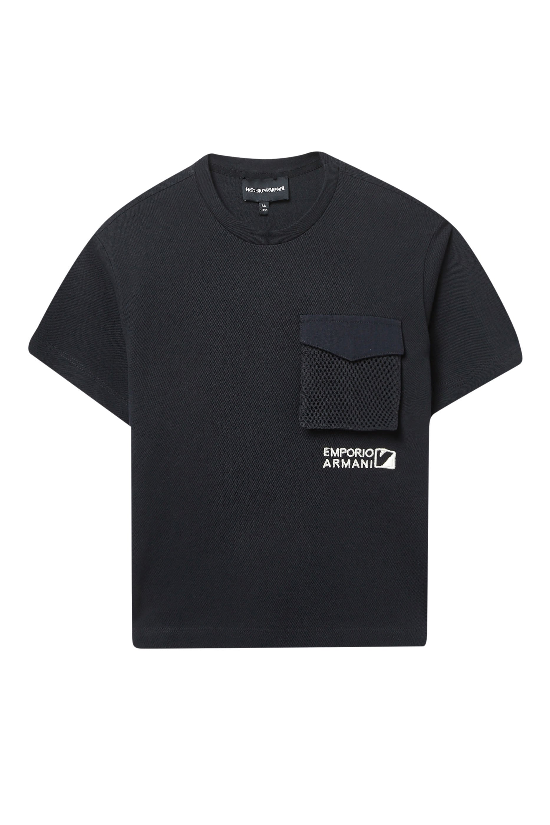 تيشيرت للأطفال بجيب عند الصدر