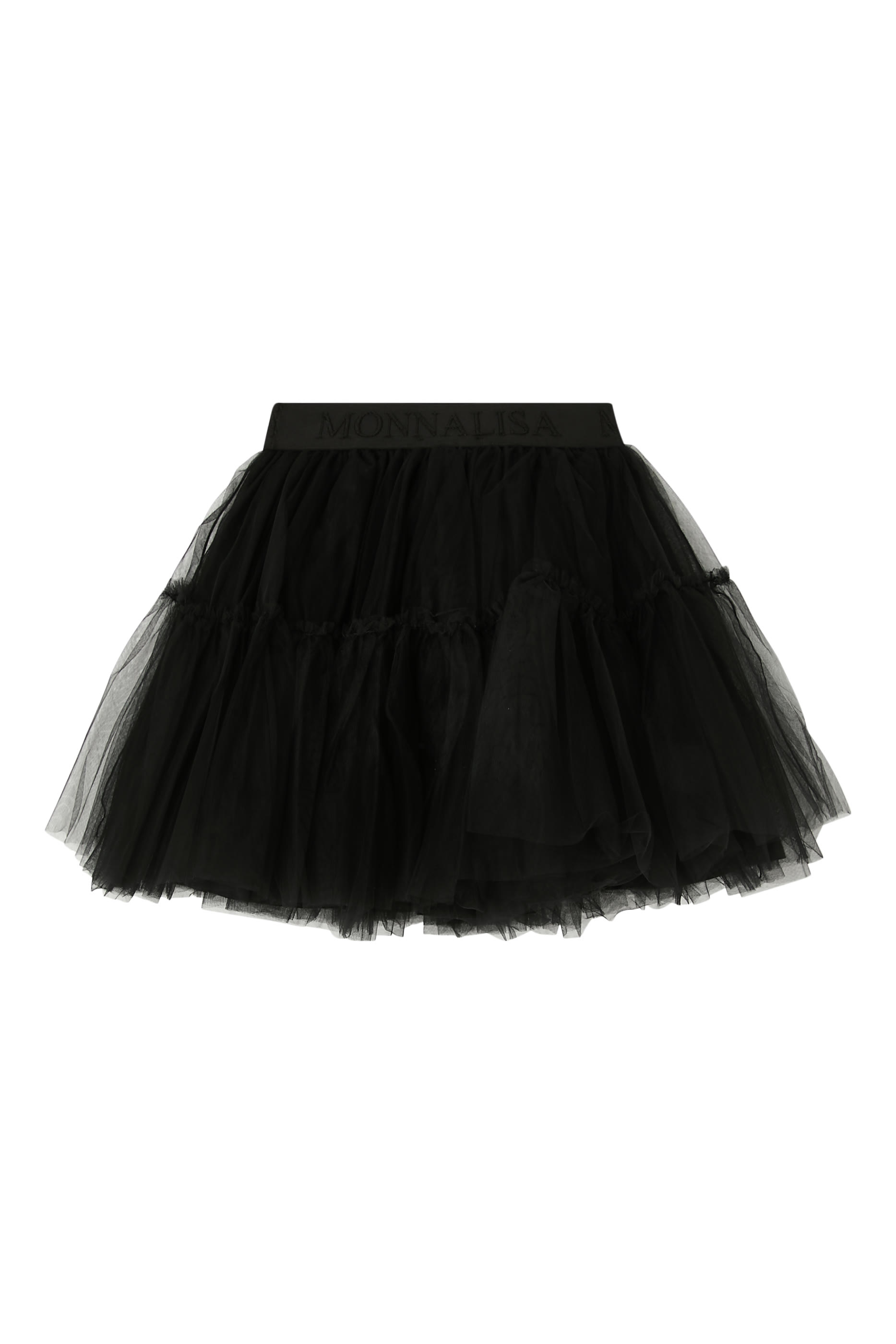 تنورة توتو بحزام خصر محفور بشعار الماركة للأطفال