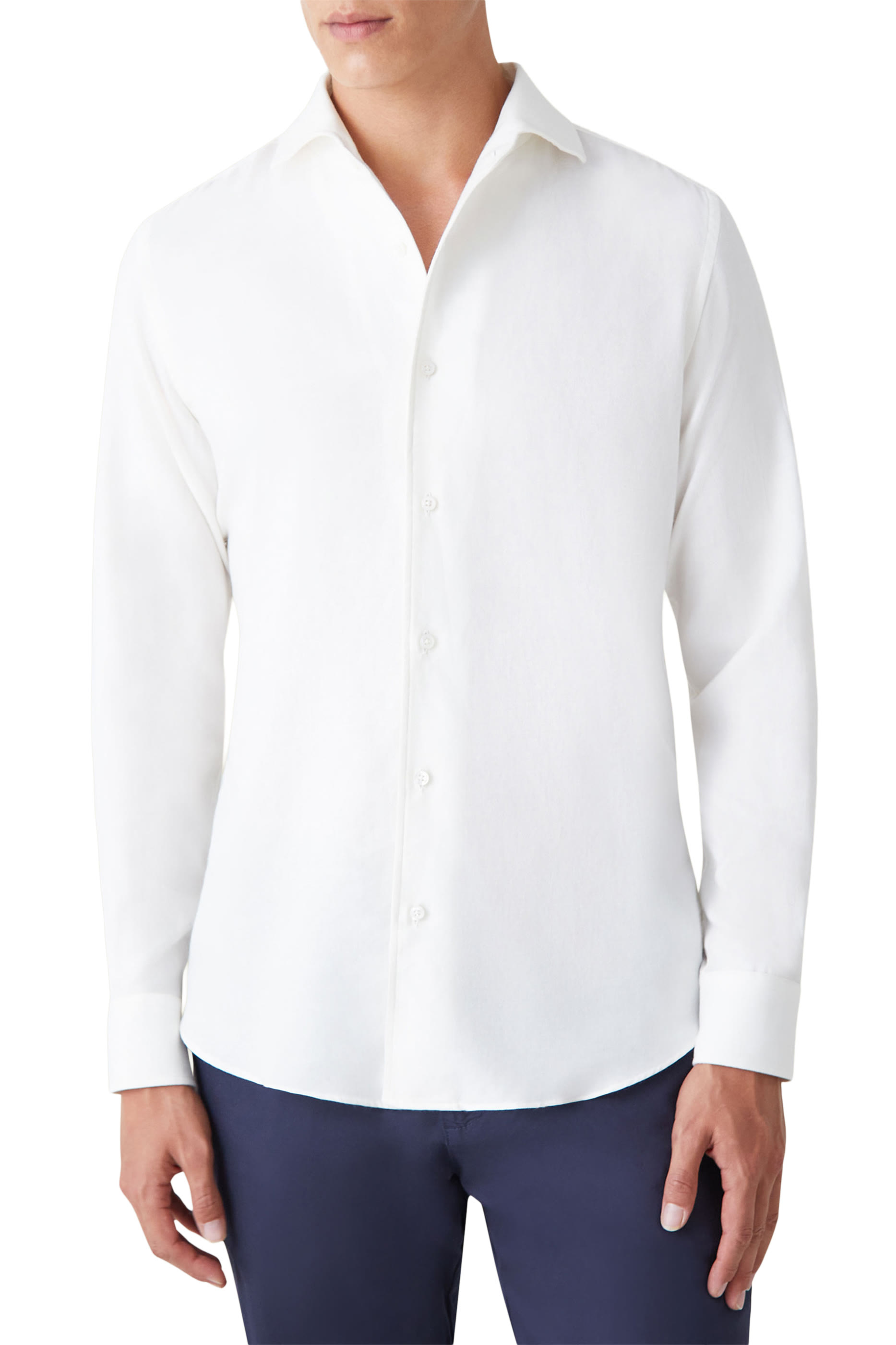 قميص قطن وكشمير