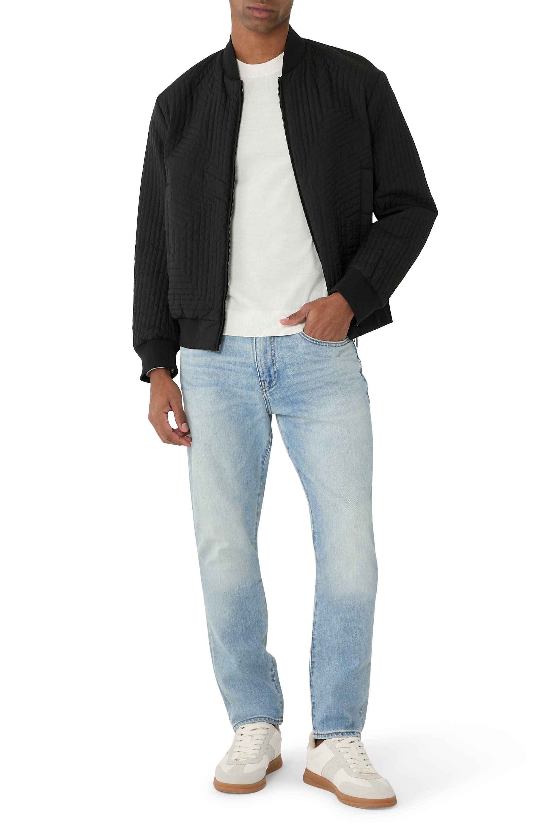  بنطال جينز بقصة ضيقة دنيم