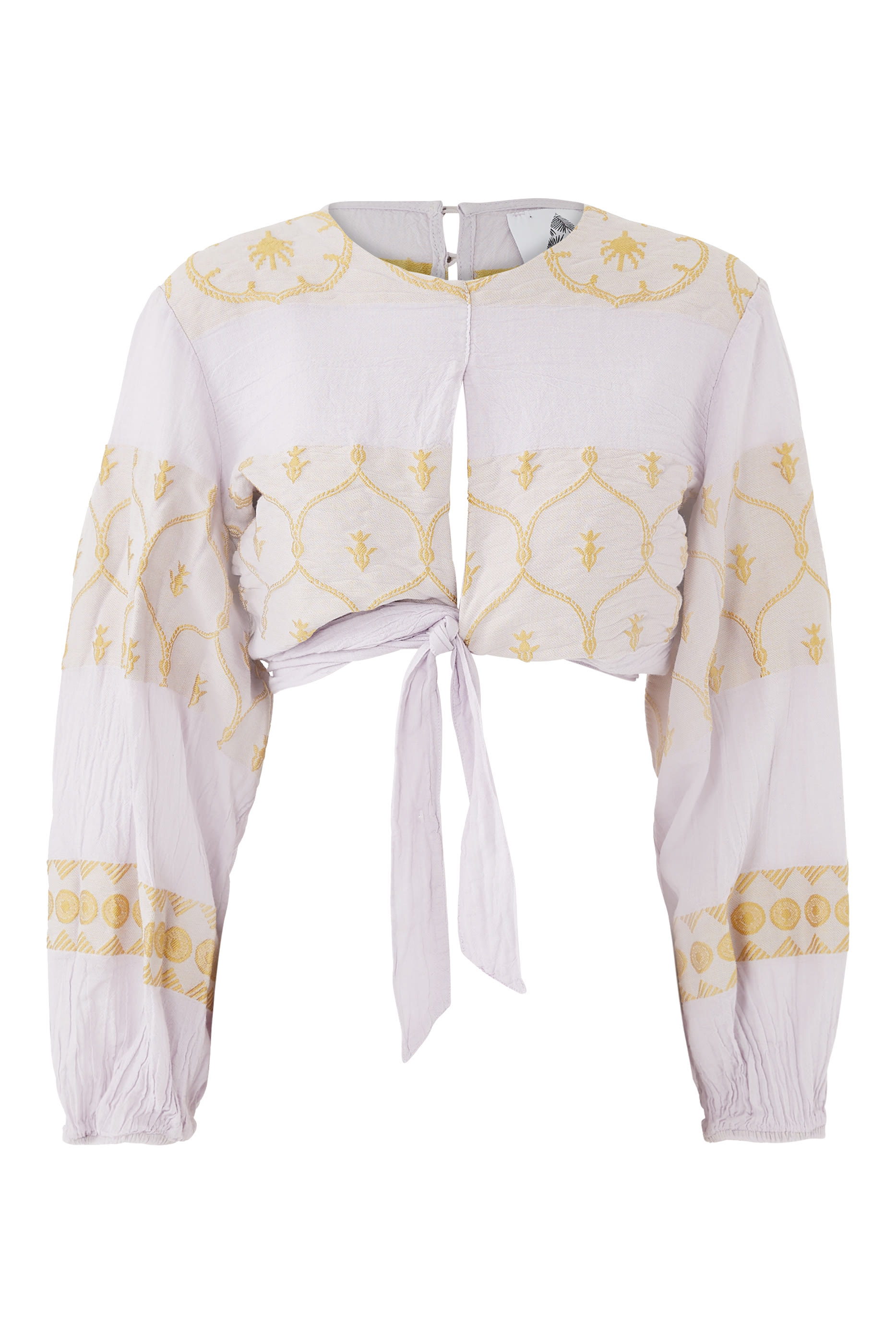 بلوزة زاكار قصيرة برباط