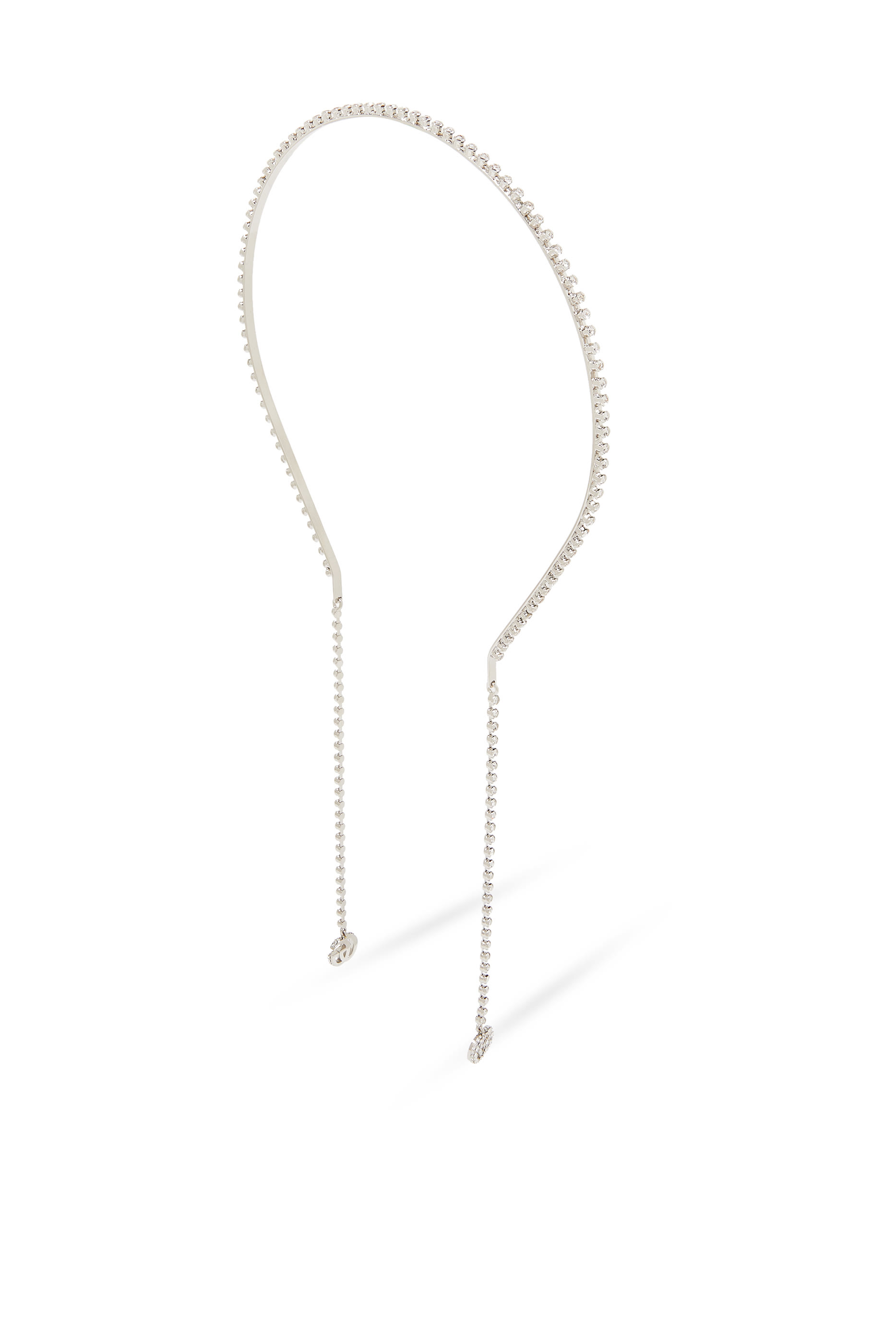 شريط شعر مزين بكريستالات وحرفي GG