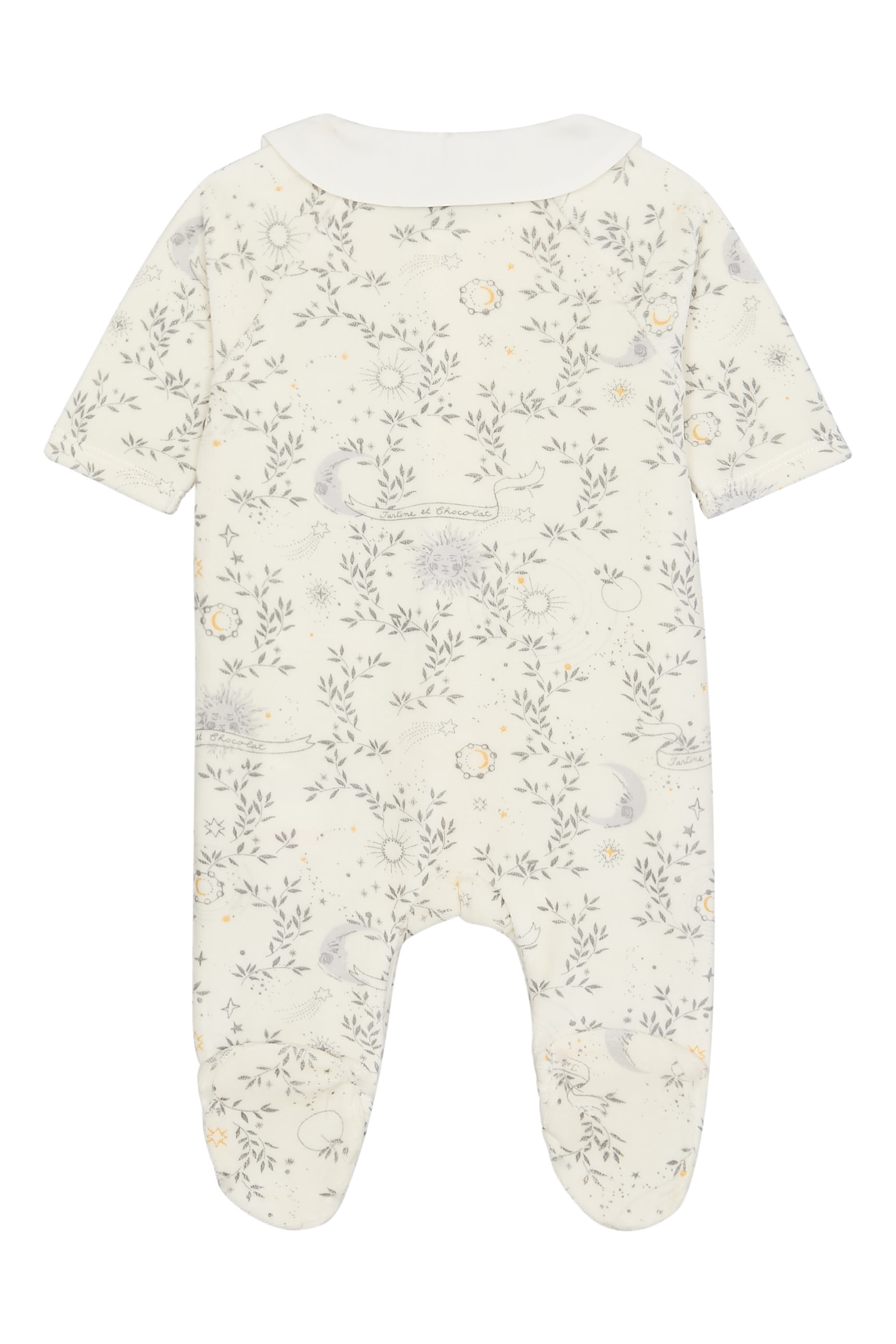  Muslin Collar Printed Pyjama