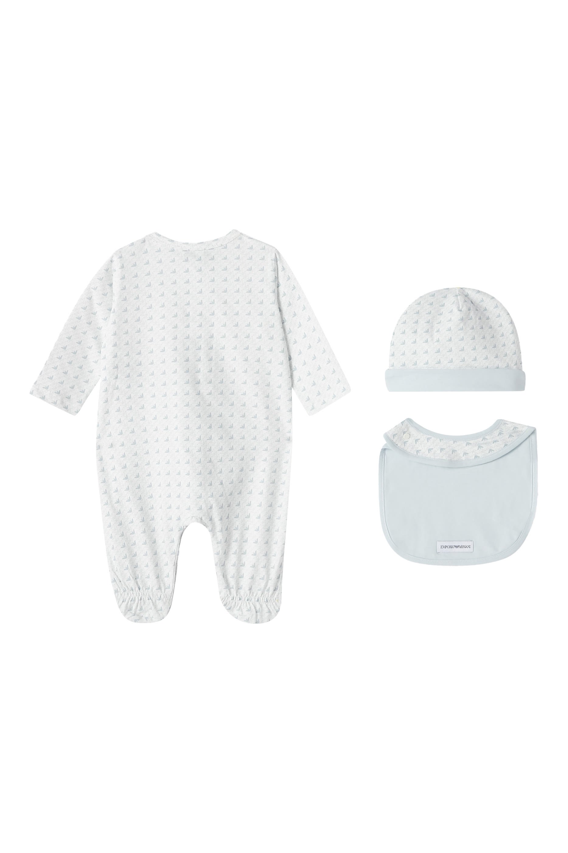 طقم بيجاما بنقشة شعار الماركة للأطفال