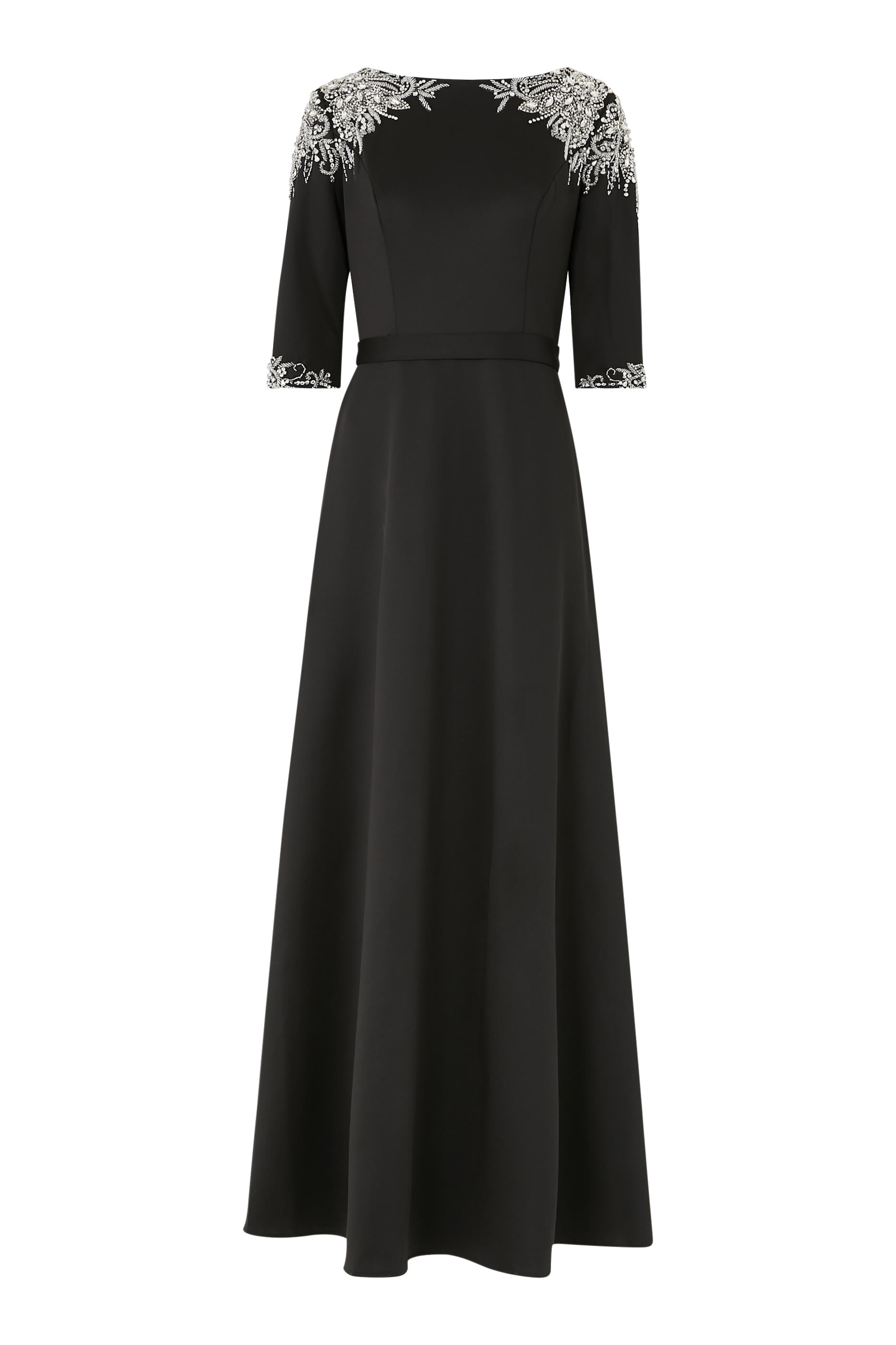 فستان إيفنينغ مرصع بخرز 