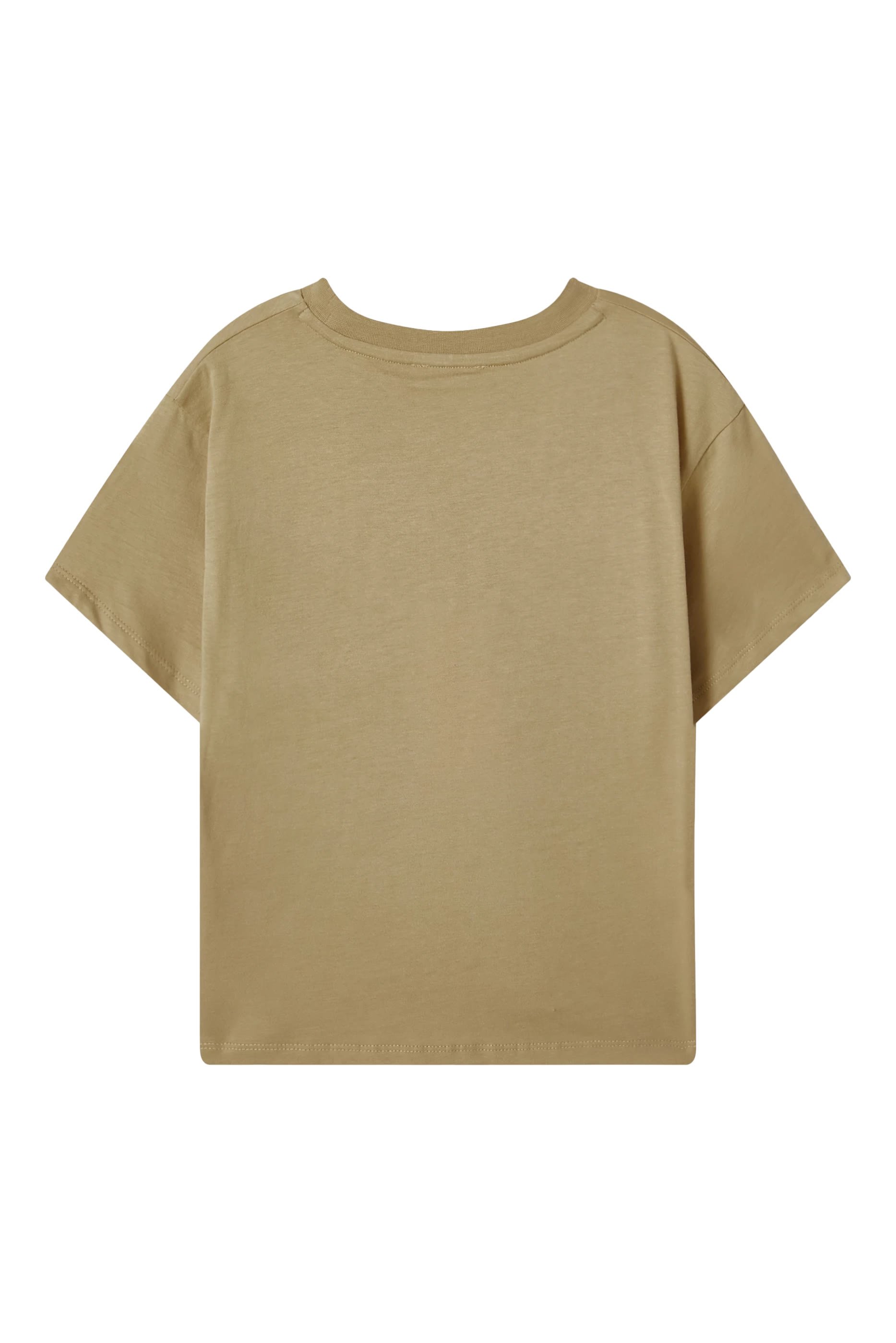 تيشيرت لاكي مزين بطبعة نمر قطن جيرسيه للأطفال