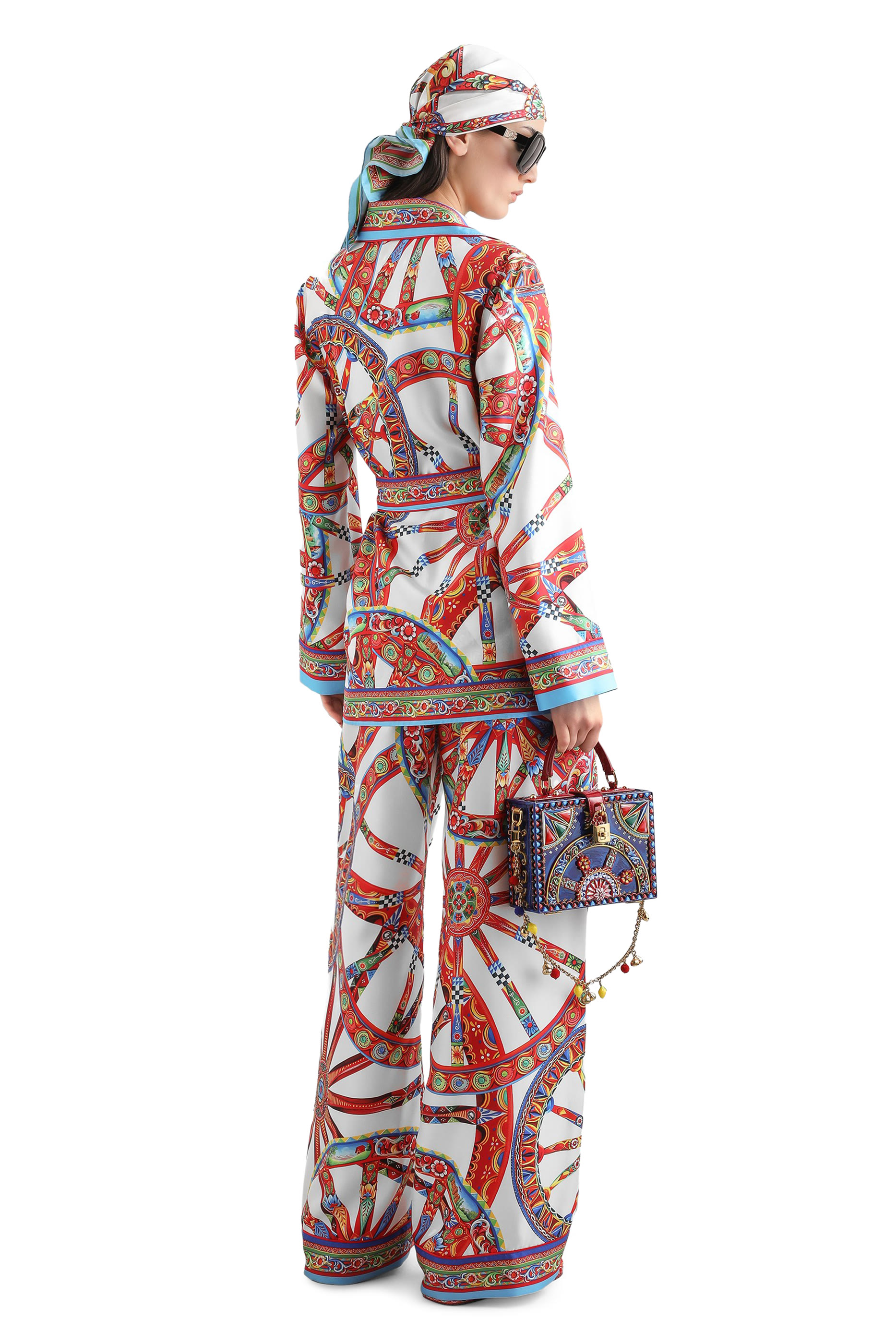 Majolica-Print Vanity Shirt