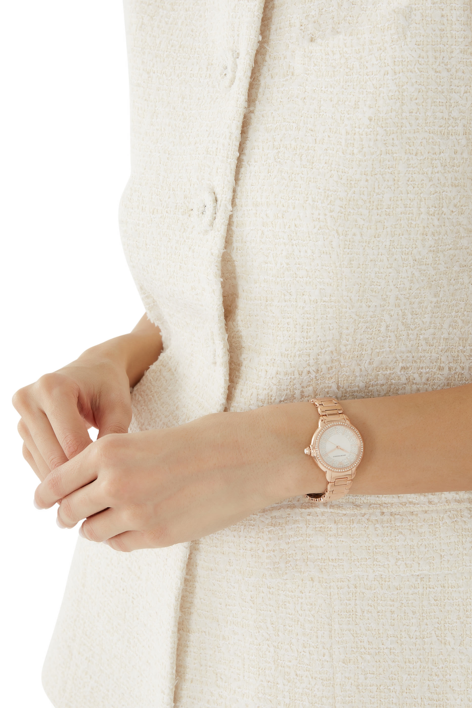 ساعة مايا 32 مم ستانلس ستيل