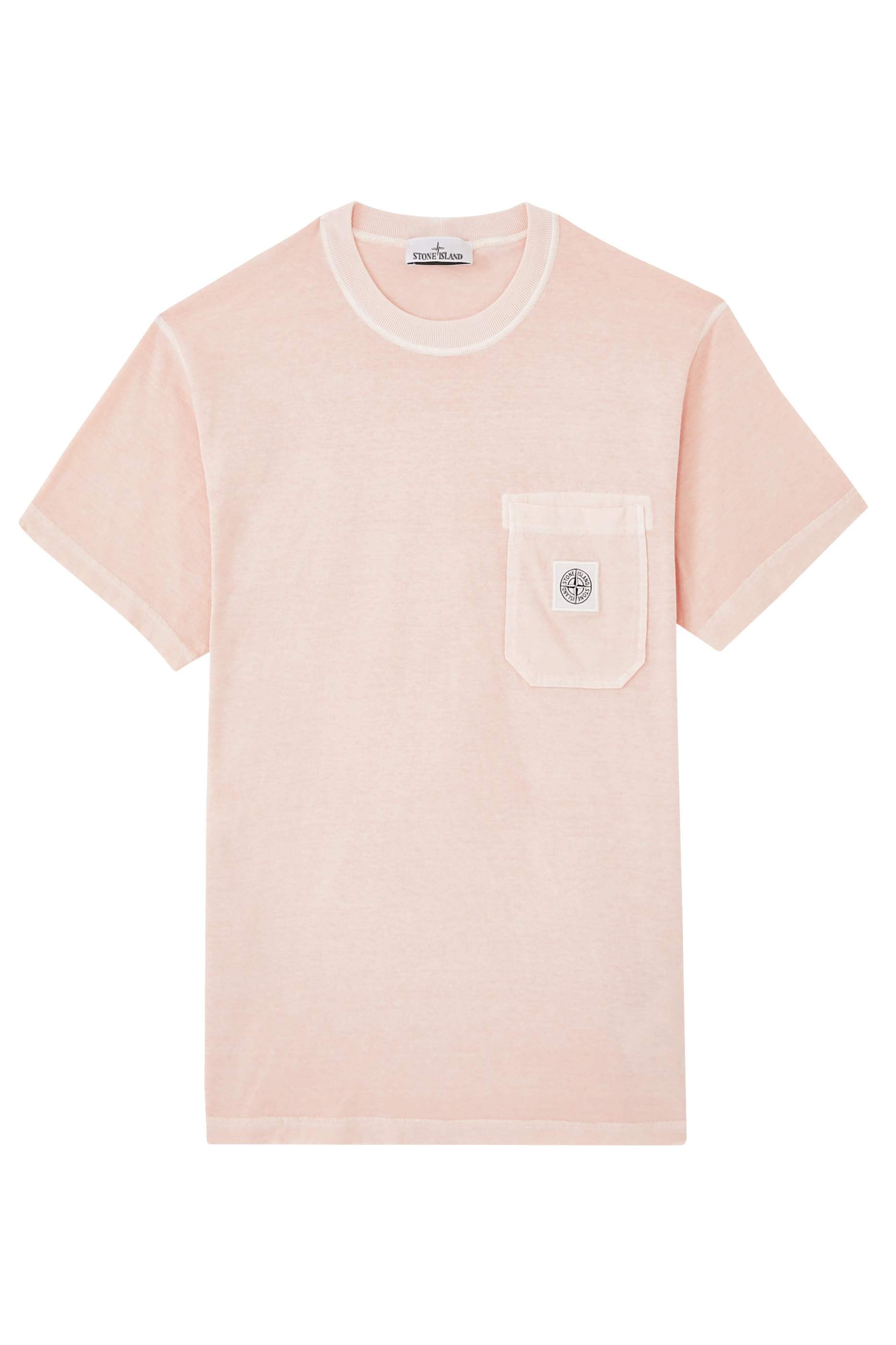 تيشيرت مزين برقعة بوصلة بشعار الماركة