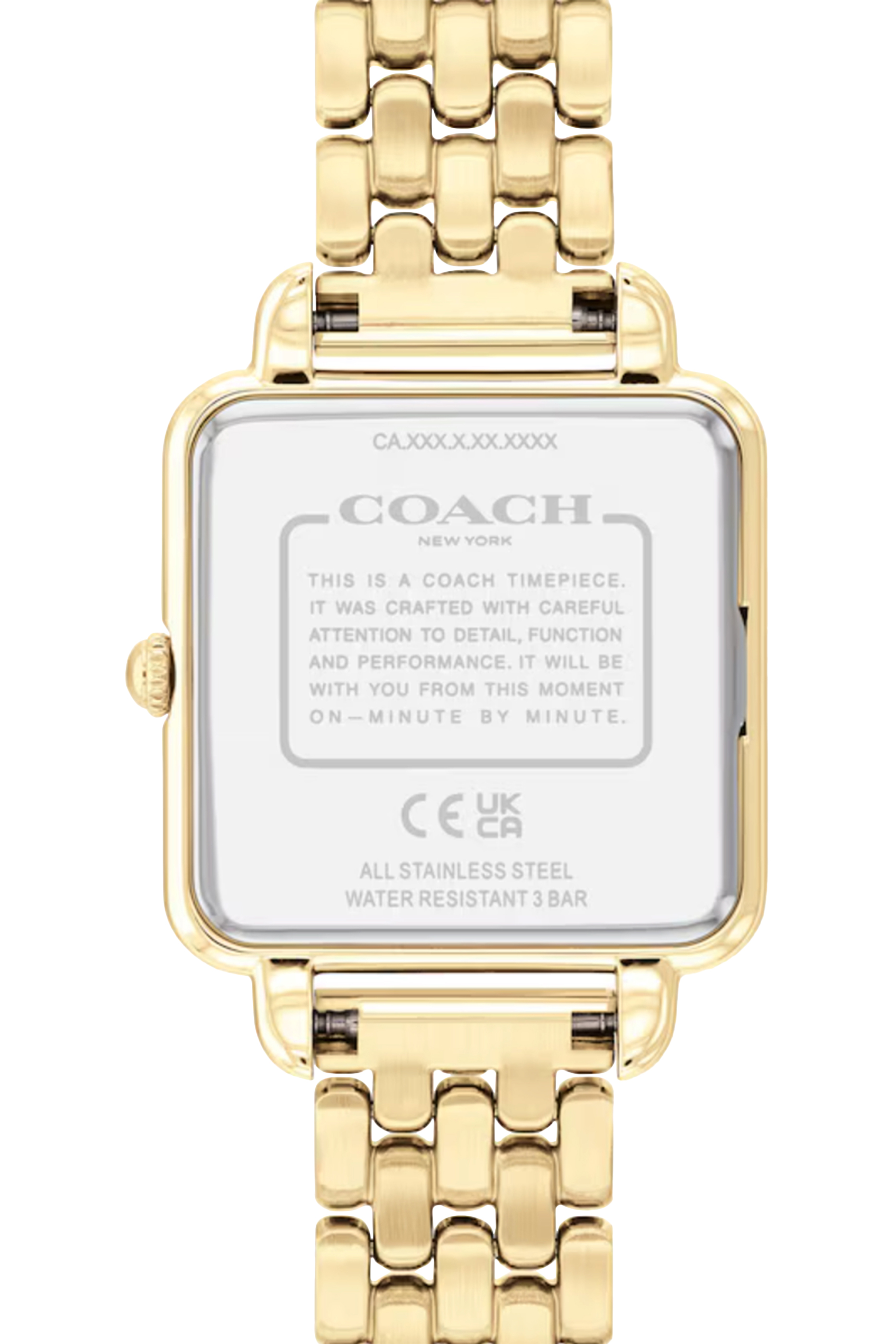 ساعة كاس بسوار ستانلس ستيل