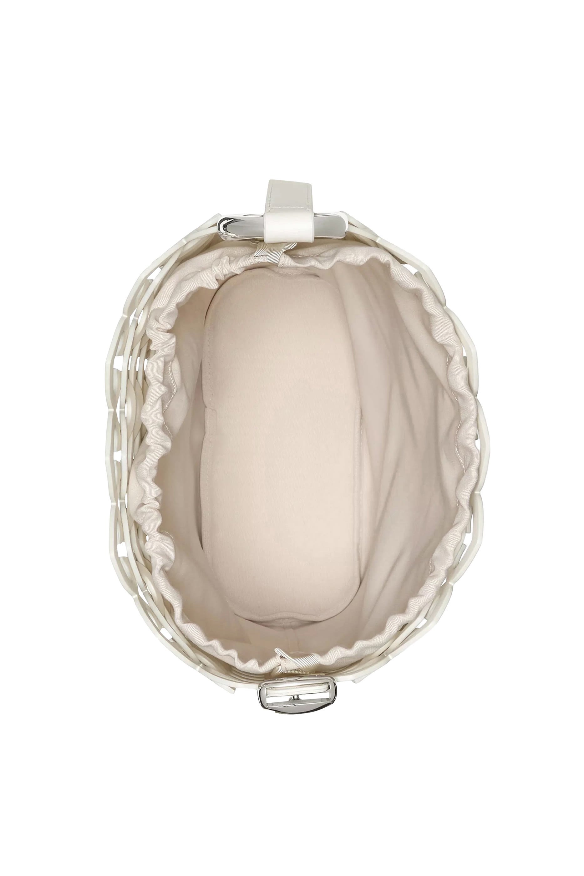 حقيبة باكيت هيلو بتصميم مجدول