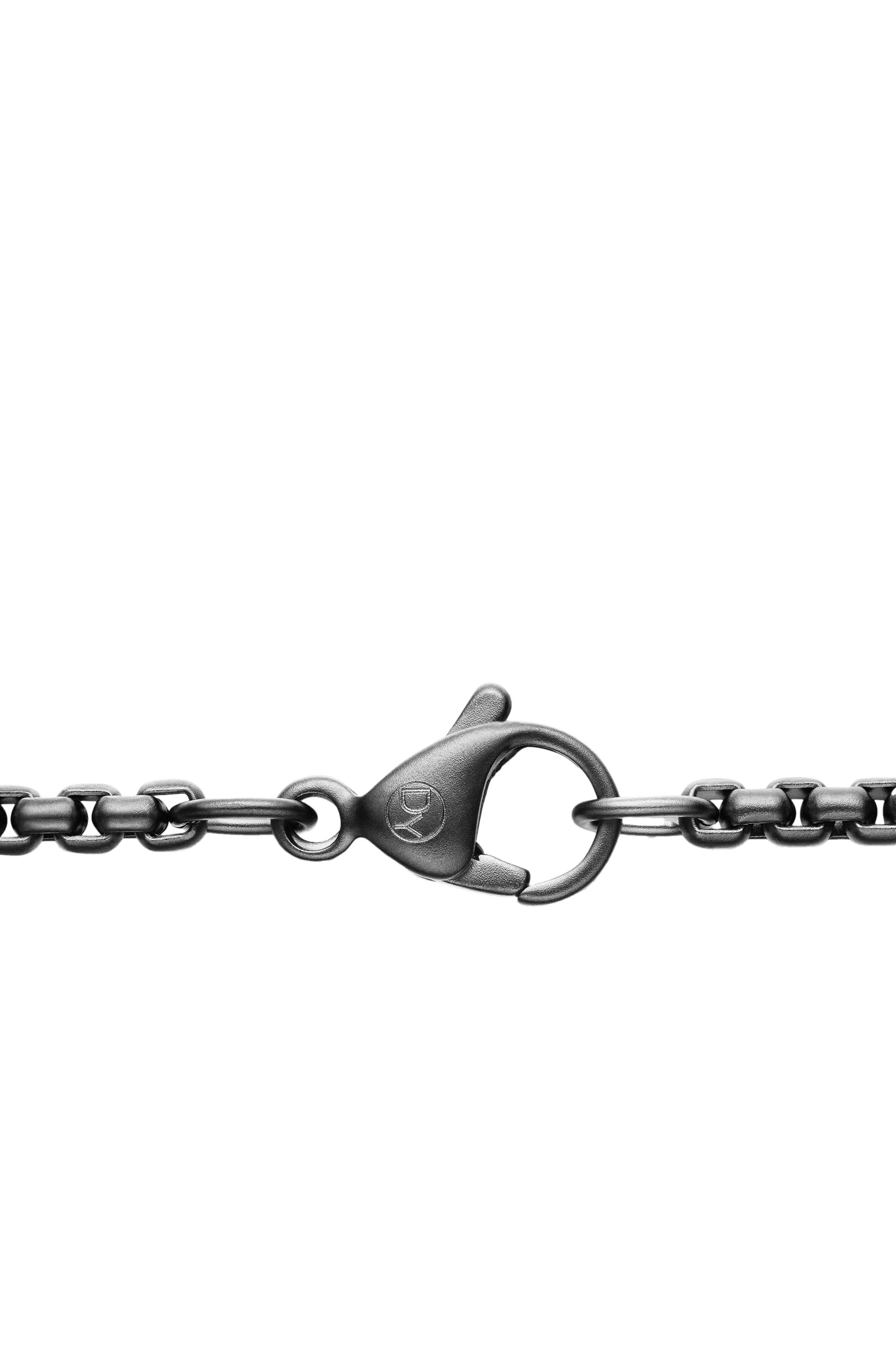 قلادة بحلقات مربعة، ستانلس ستيل