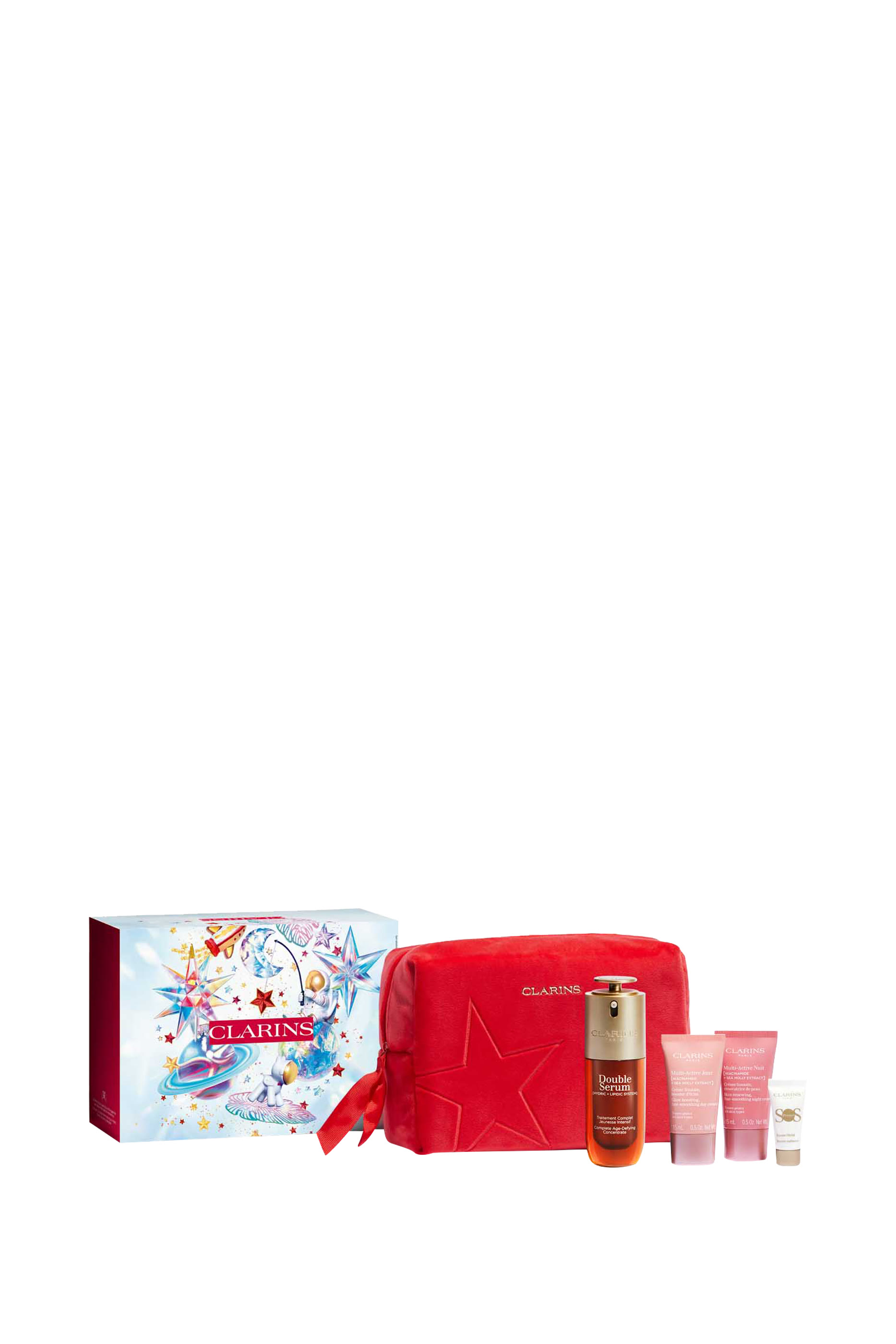 مجموعة هدايا سيروم دابل ومستحضرات مالي أكتيف