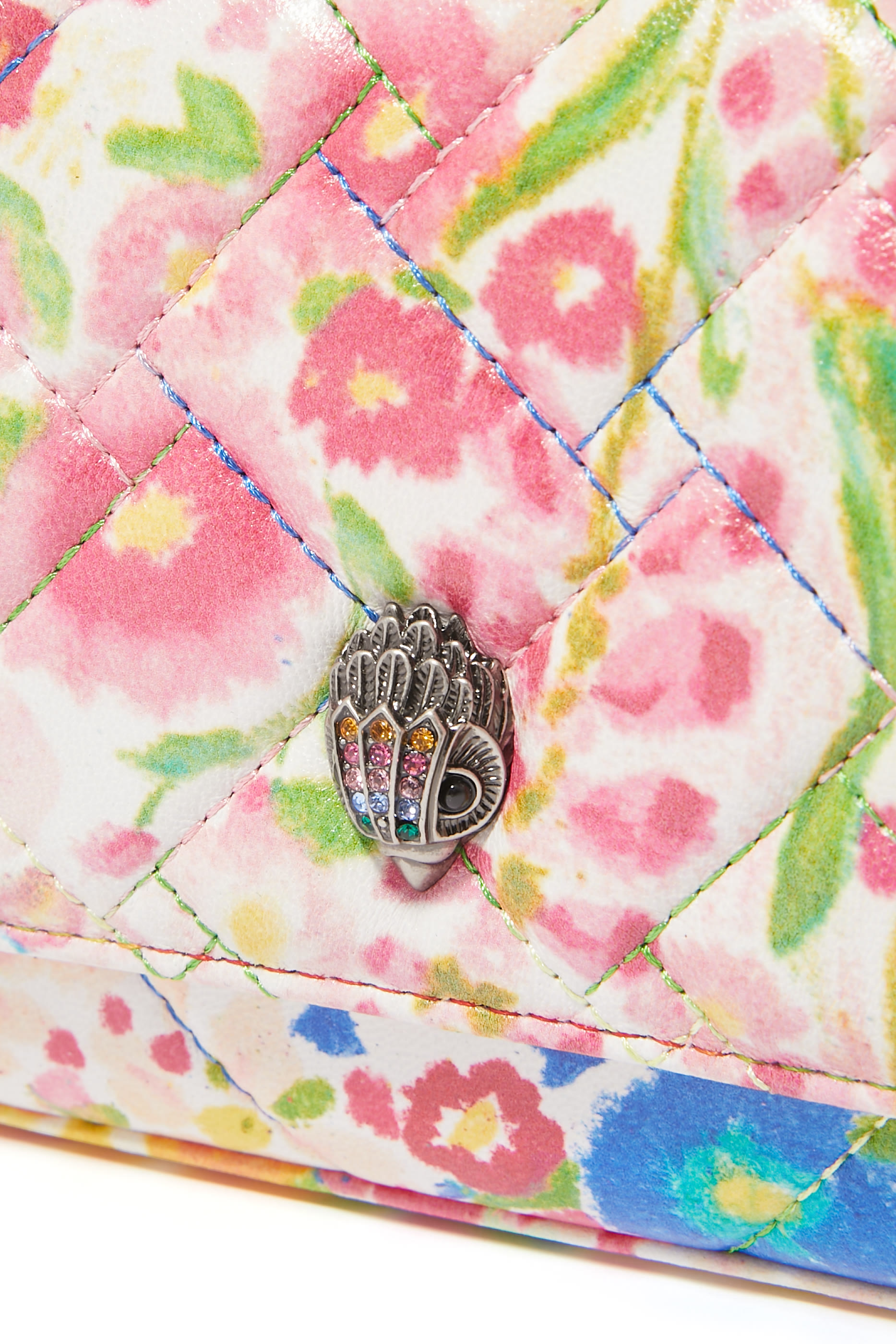 حقيبة كوتور كنسينغتون صغيرة جدا بنقشة زهور