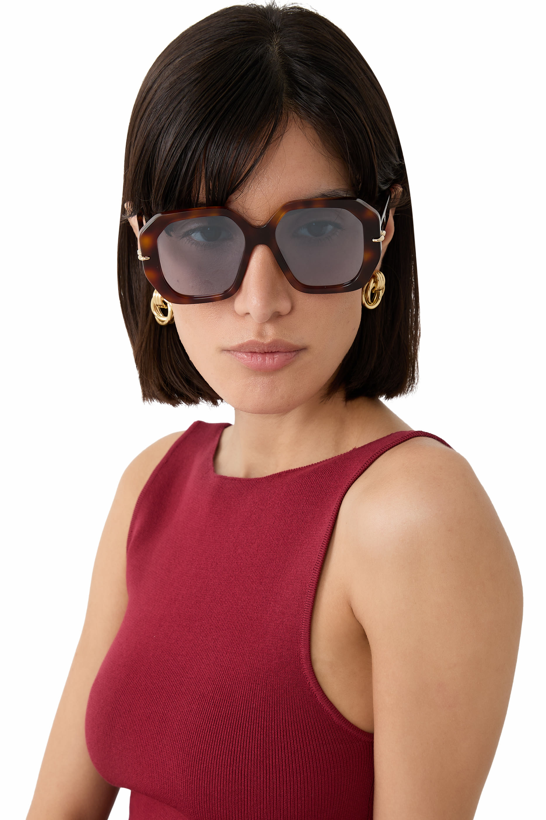 نظارة شمسية فيرست سيليريا بشعار الماركة