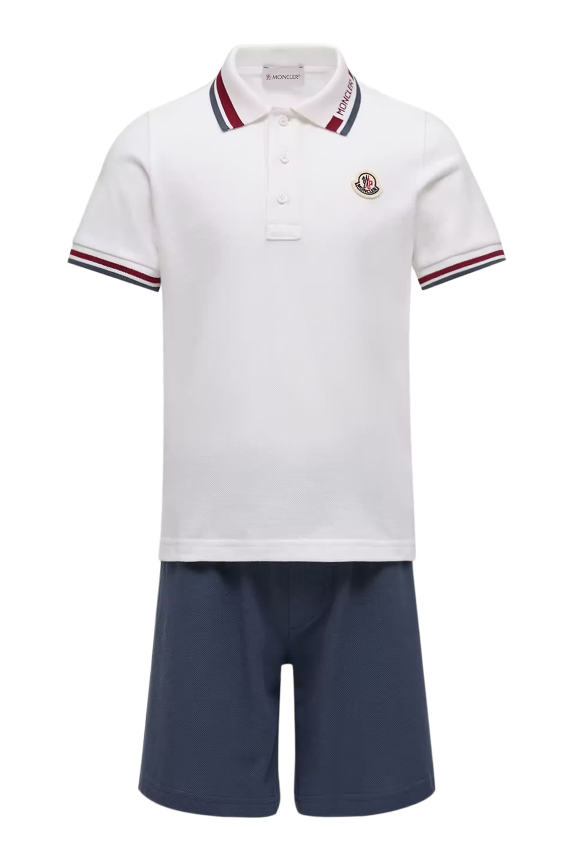 طقم تيشيرت وشورت قطن للأطفال