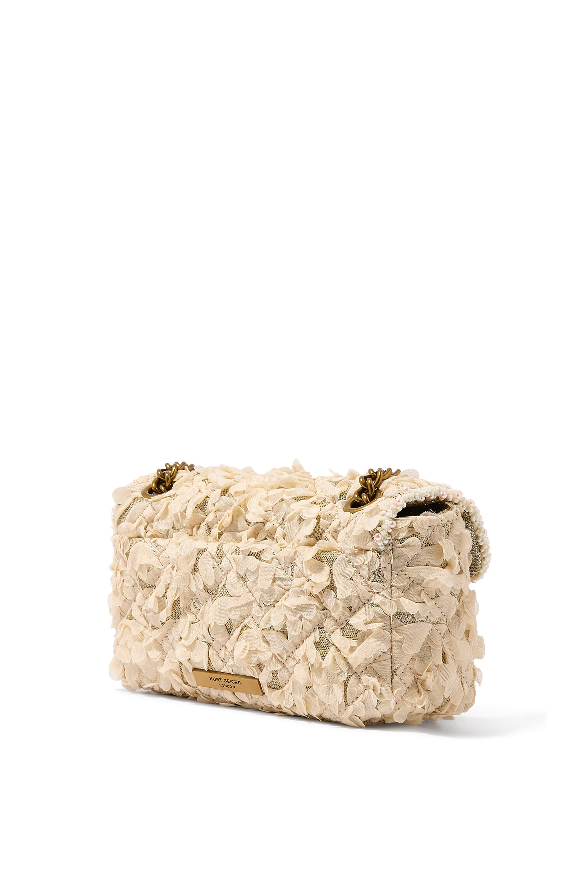 حقيبة كروس بودي بيمليكو صغيرة قابلة للتعديل مزينة بخرز