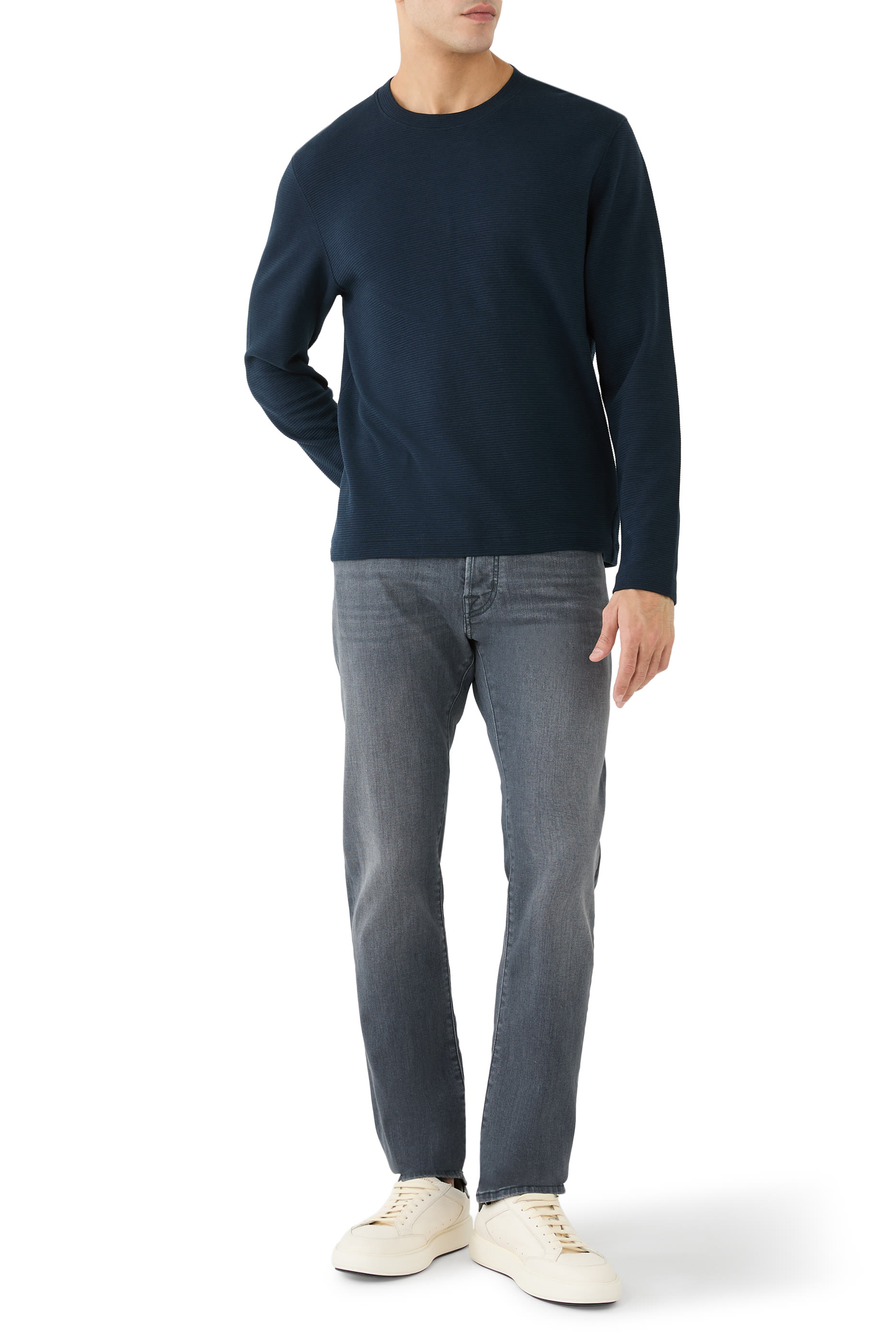 تيشيرت ديلروي بأكمام طويلة