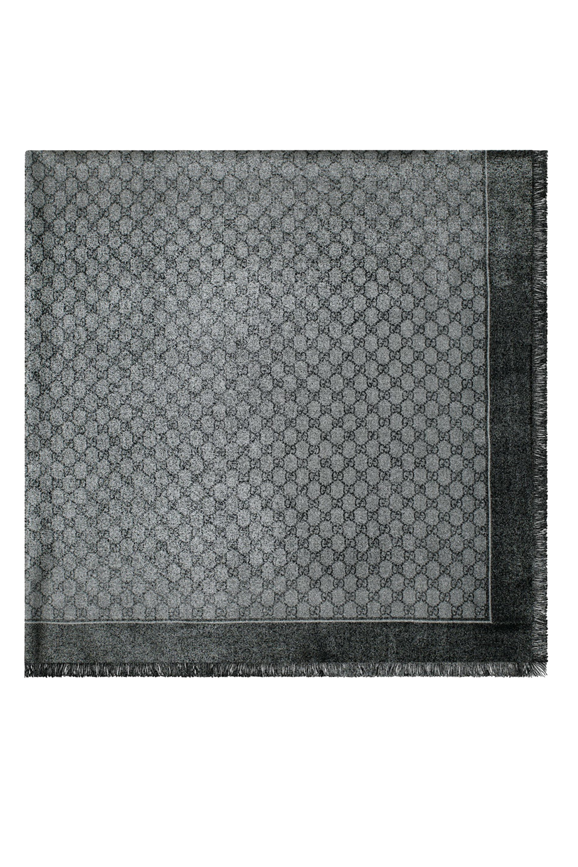 شال صوف بنقشة حرفي الماركة جاكار