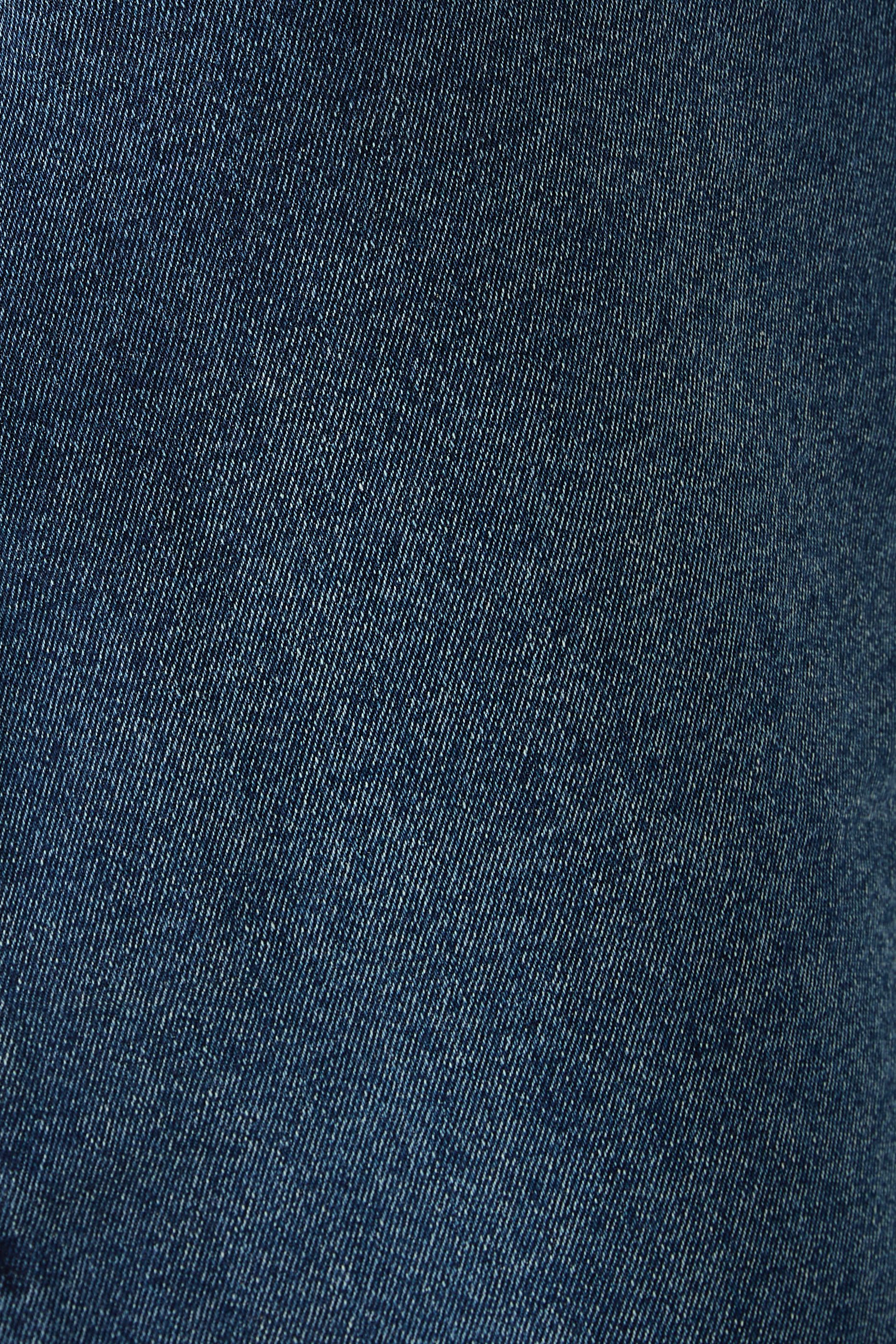 تنورة دنيم طويلة بخصر منخفض