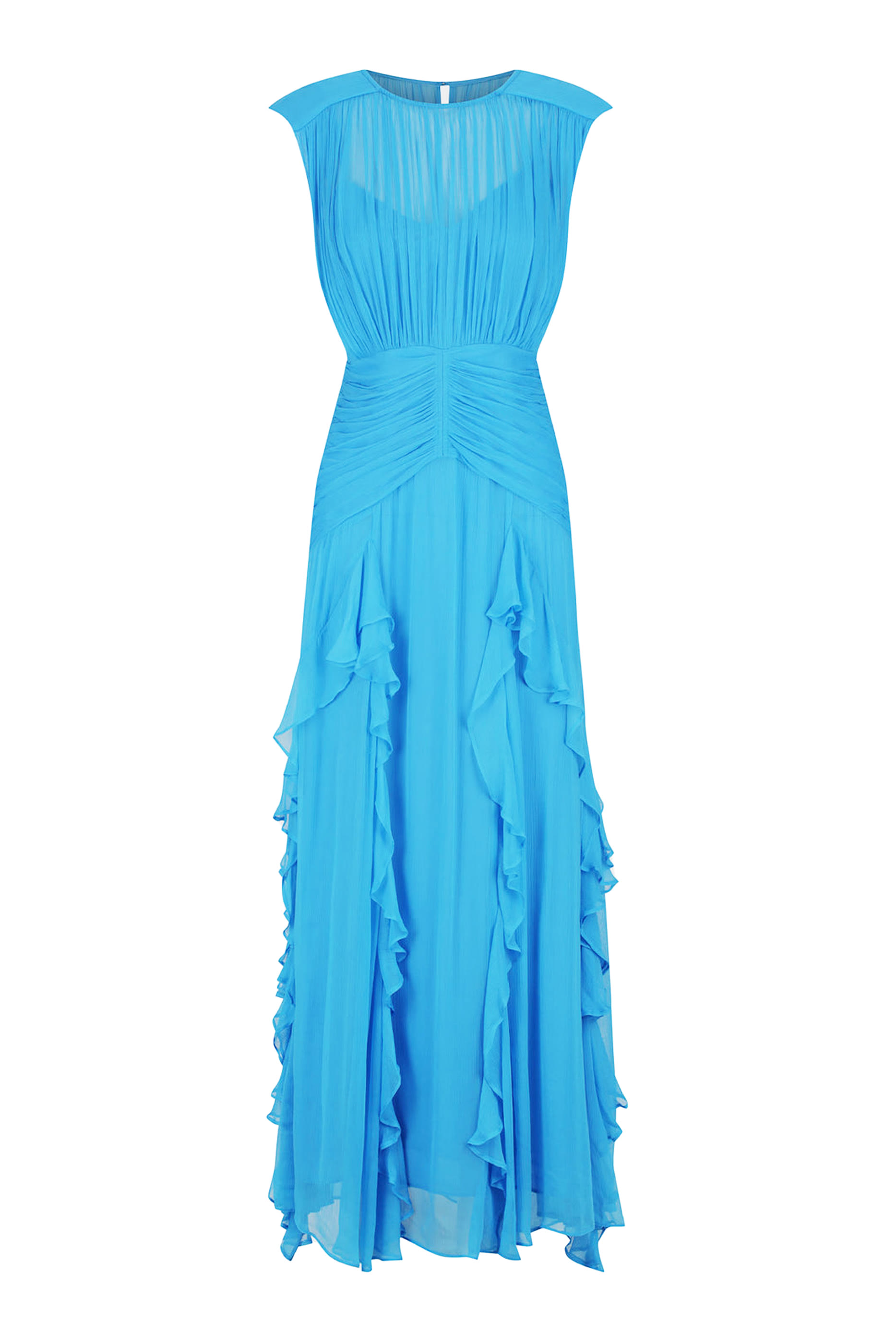 فستان مارجوت طويل بلا أكمام