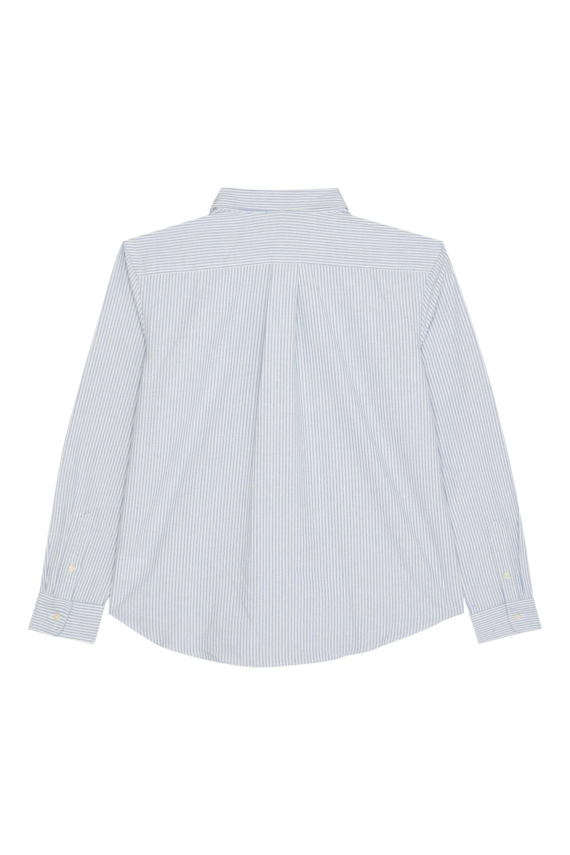 قميص مخطط بأكمام طويلة للأطفال