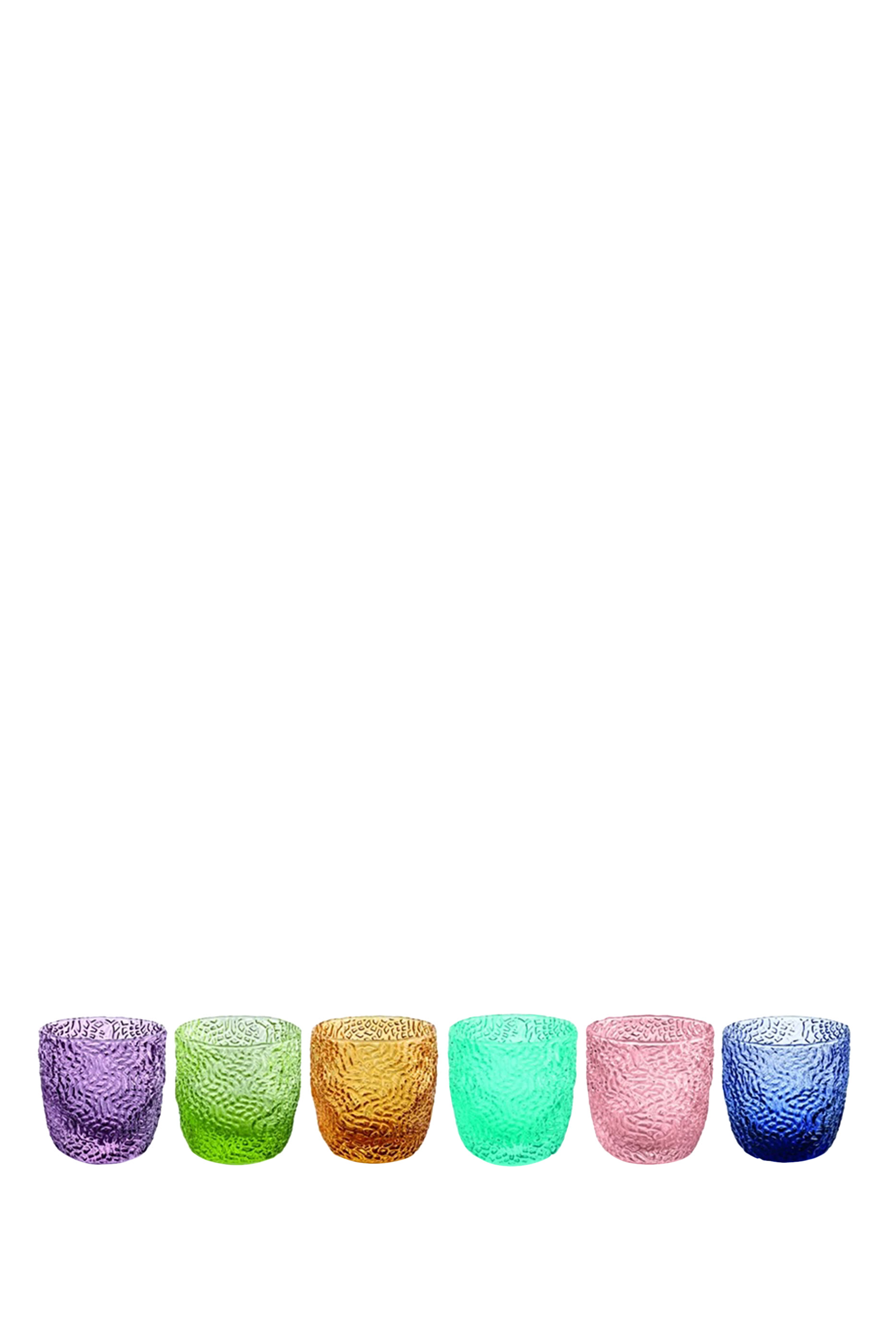 Tricot Assorted Tumbler, Set of 6