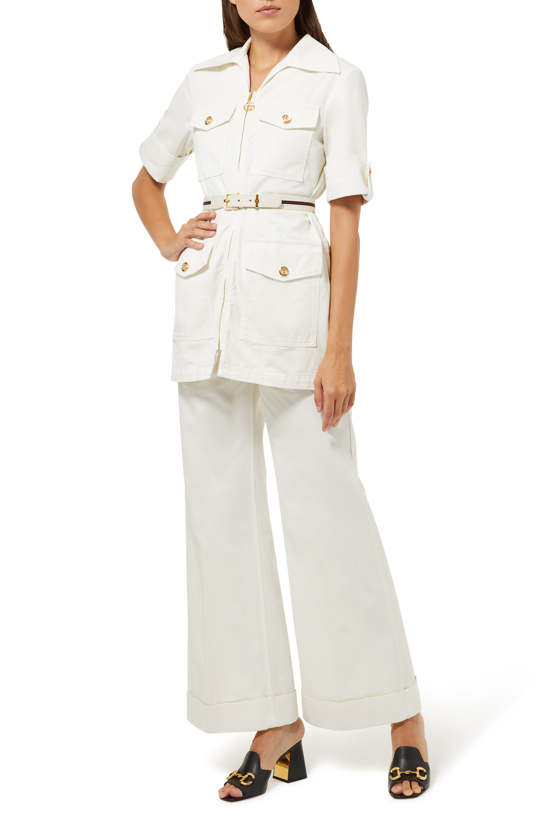 جاكيت قطن عضوي صديق للبيئة بلون باهت