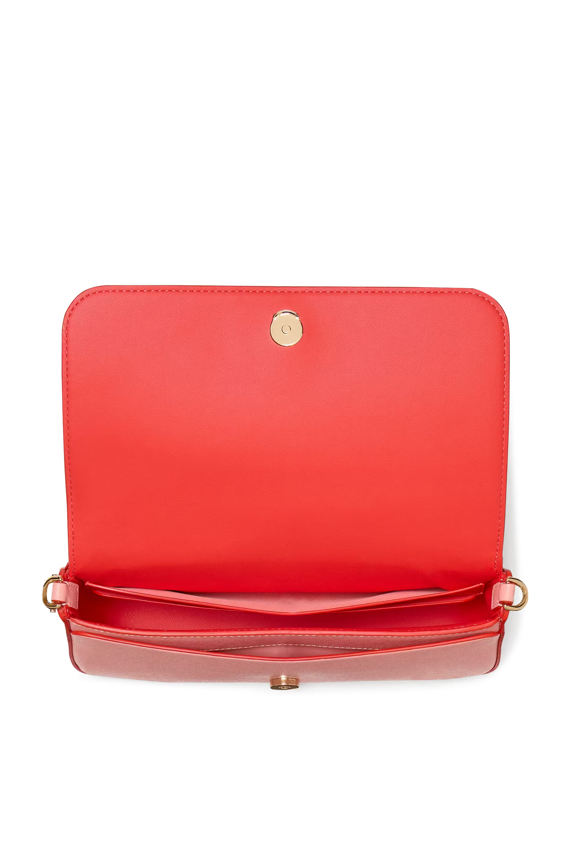 محفظة سيرينا بحواف بلون فاقع وحمالة سلسلة