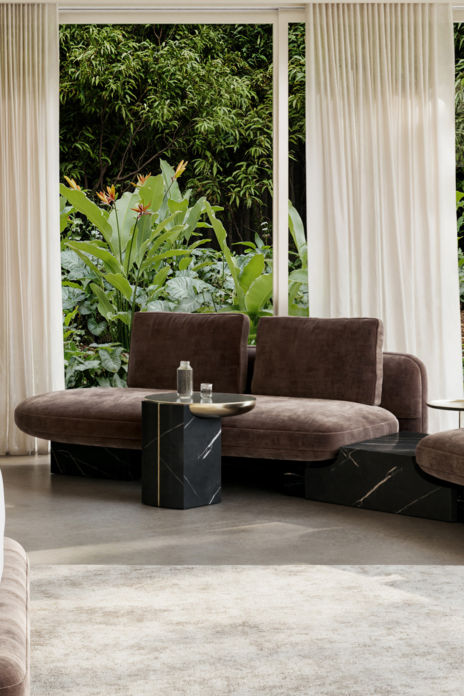 طاولة جانبية اوفرلاب