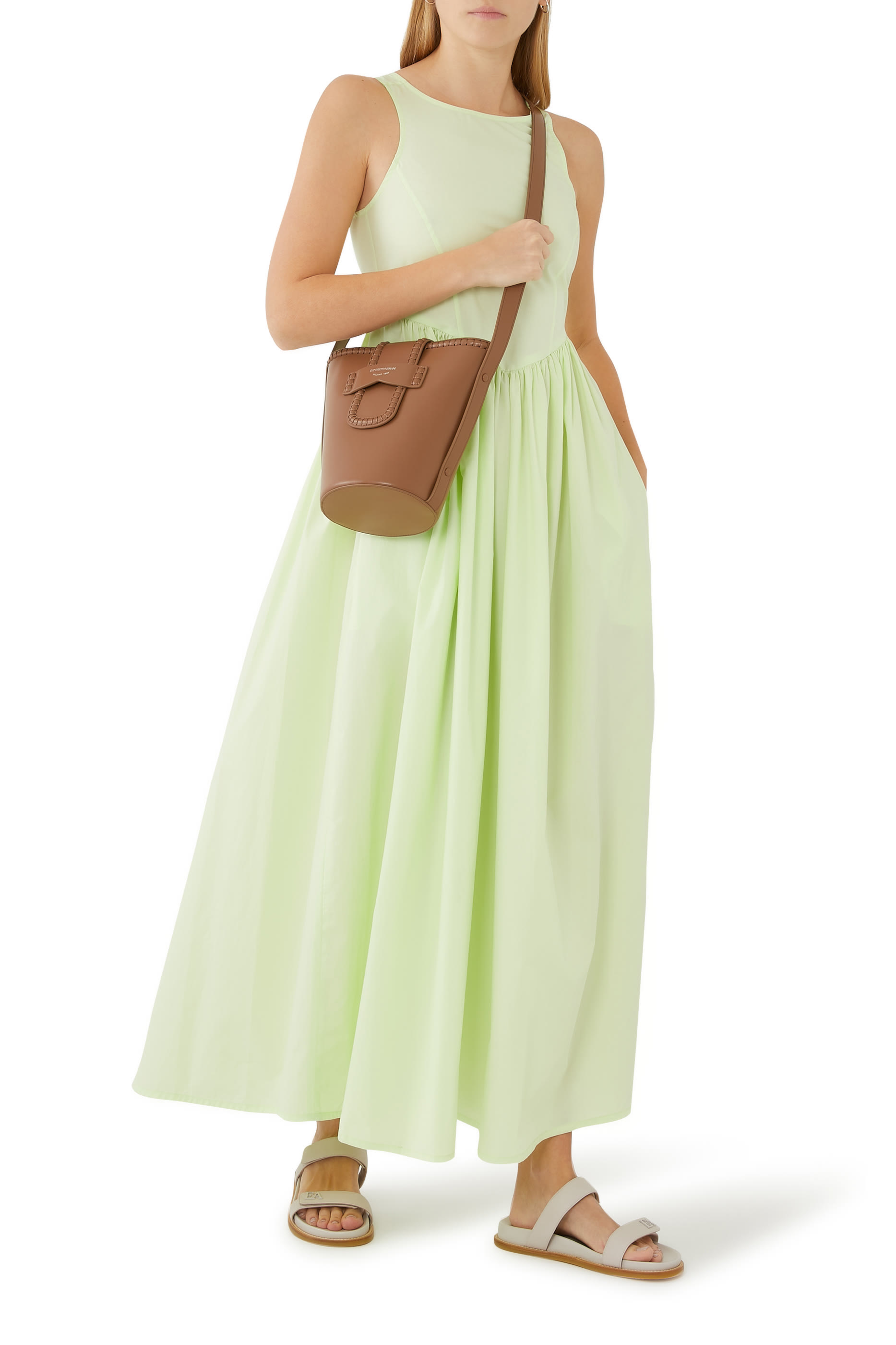 صندل بسير مزدوج جلد نابا