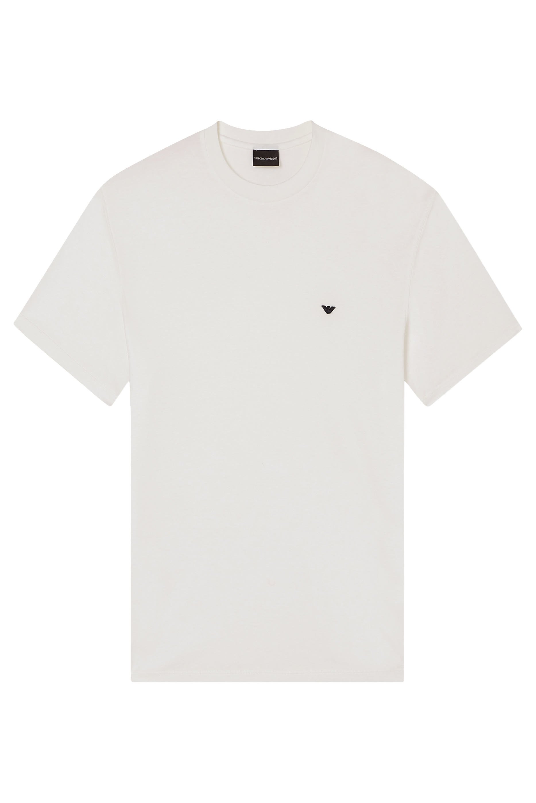 تيشيرت بتطريز شعار الماركة مزيج ليوسيل جيرسيه