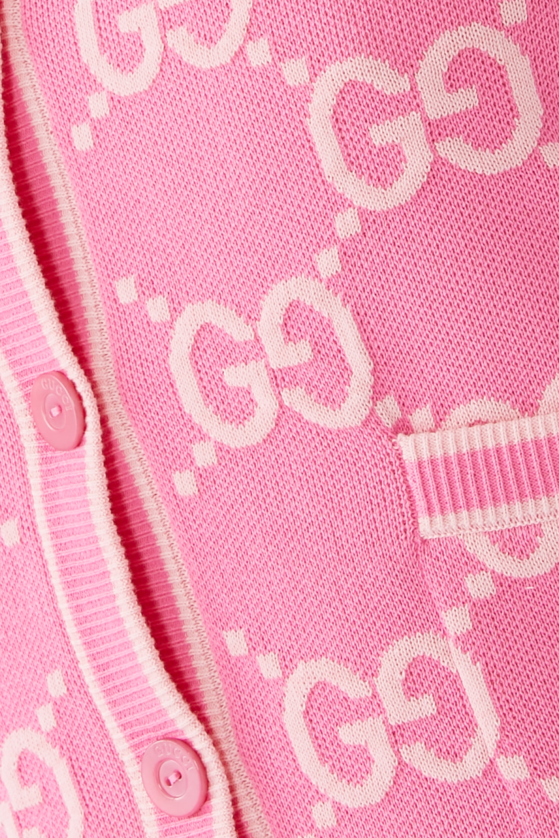 كارديجان بنقشة حرفي شعار الماركة قطن جاكار